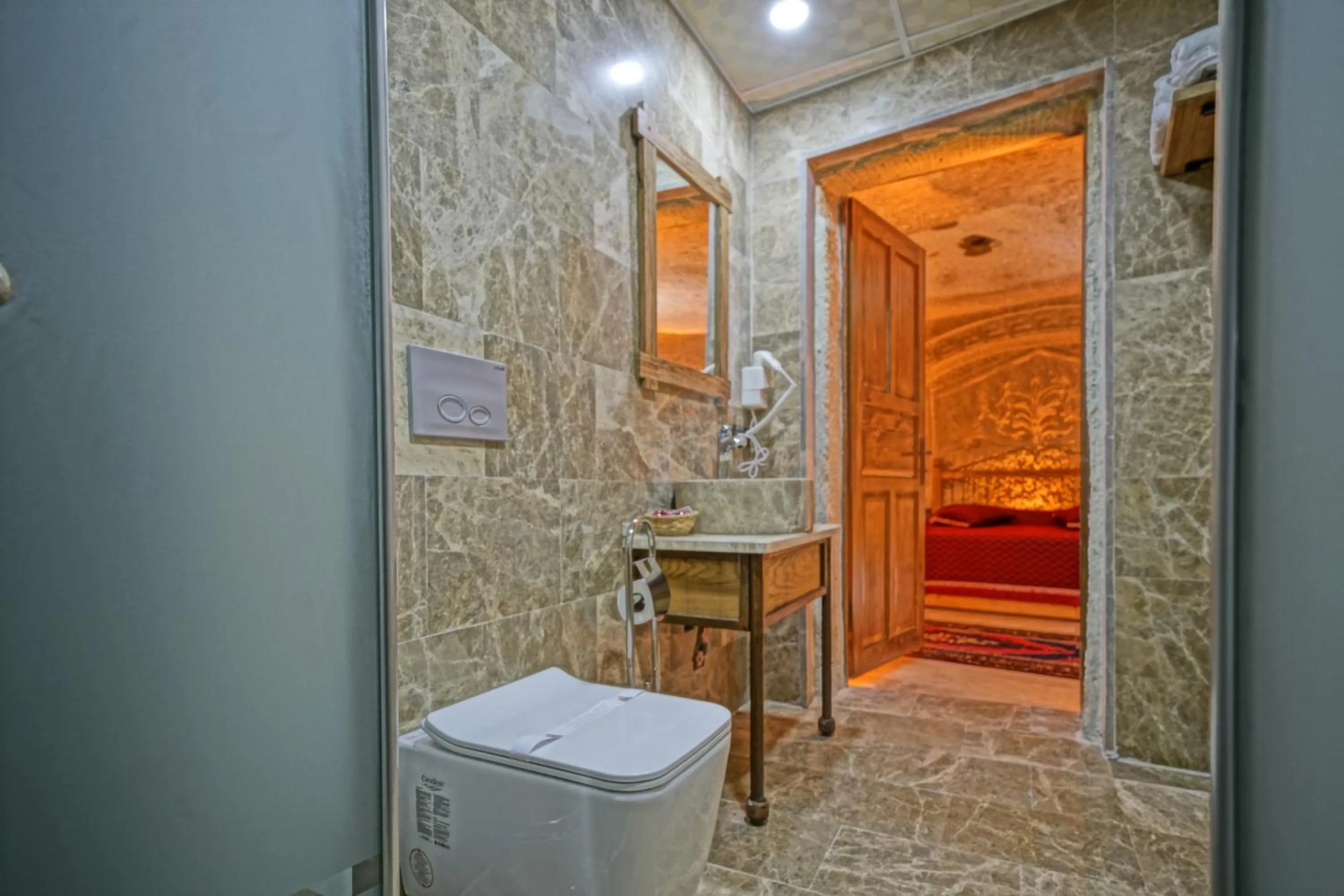 Bathroom in Cappadocia Cave Lodge