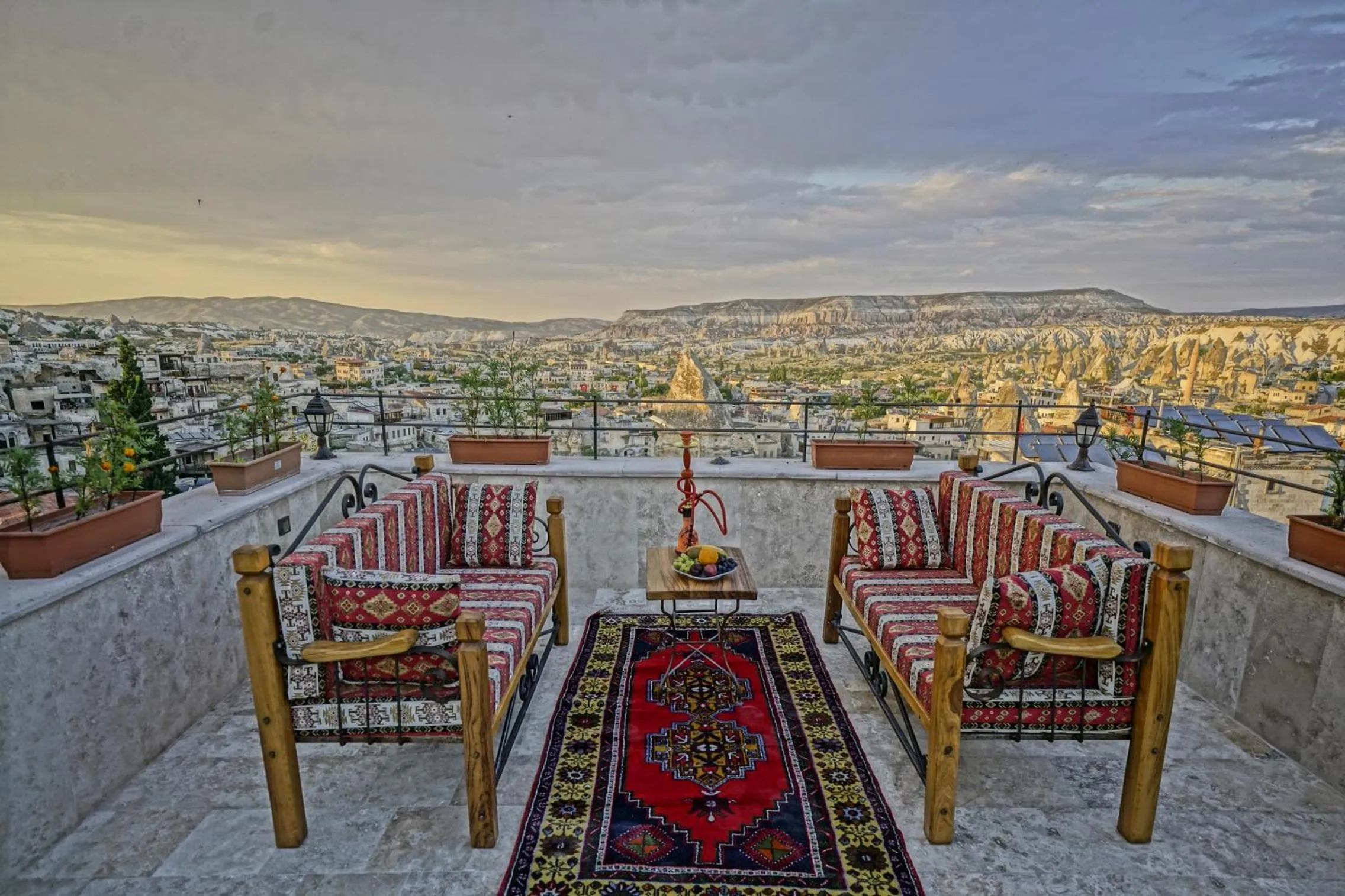 City view in Cappadocia Cave Lodge