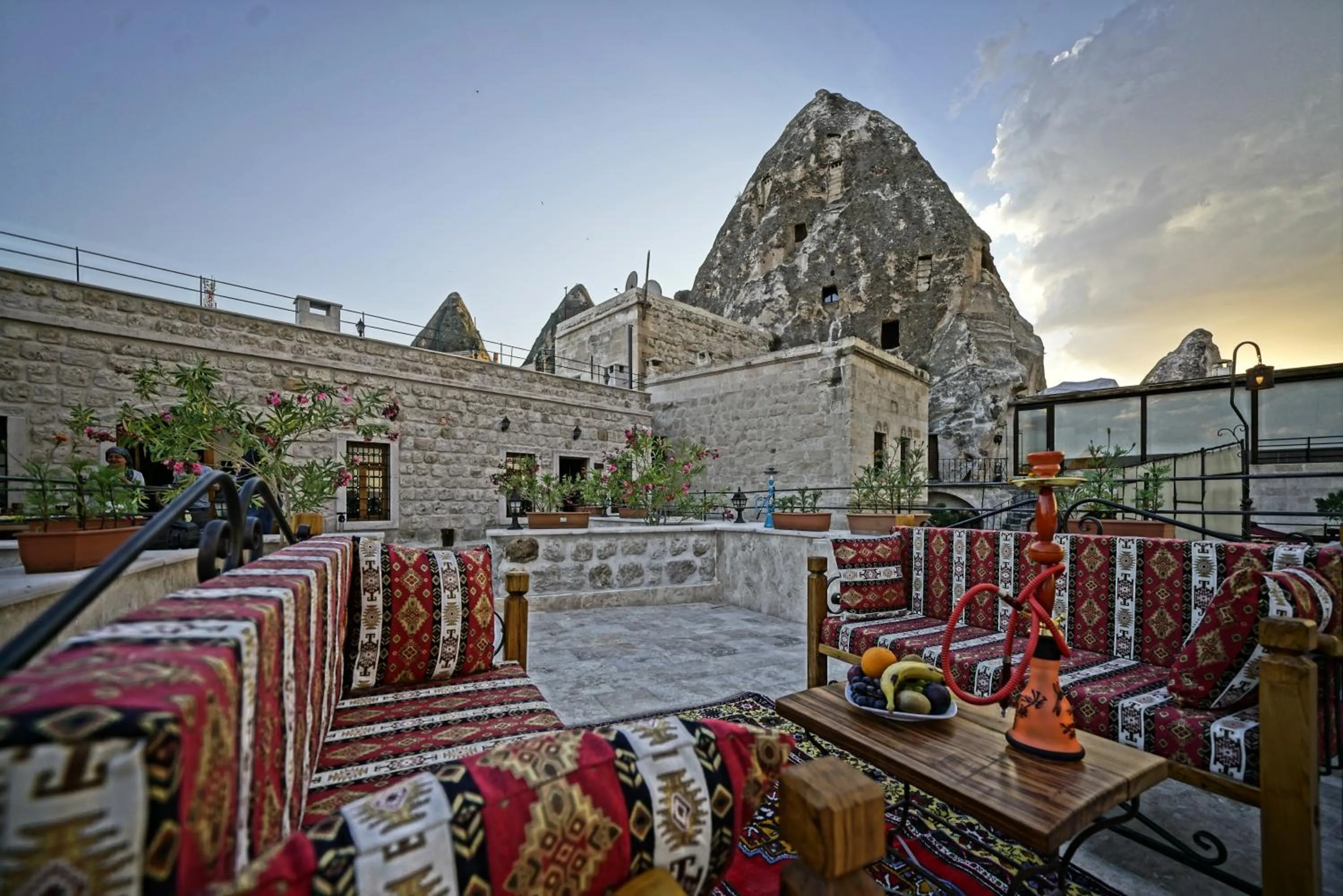 On site in Cappadocia Cave Lodge