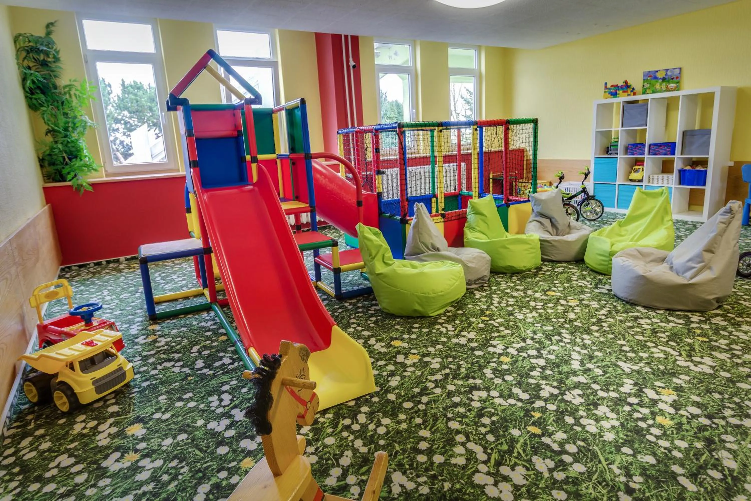 Children play ground in Ferien Hotel Rennsteigblick