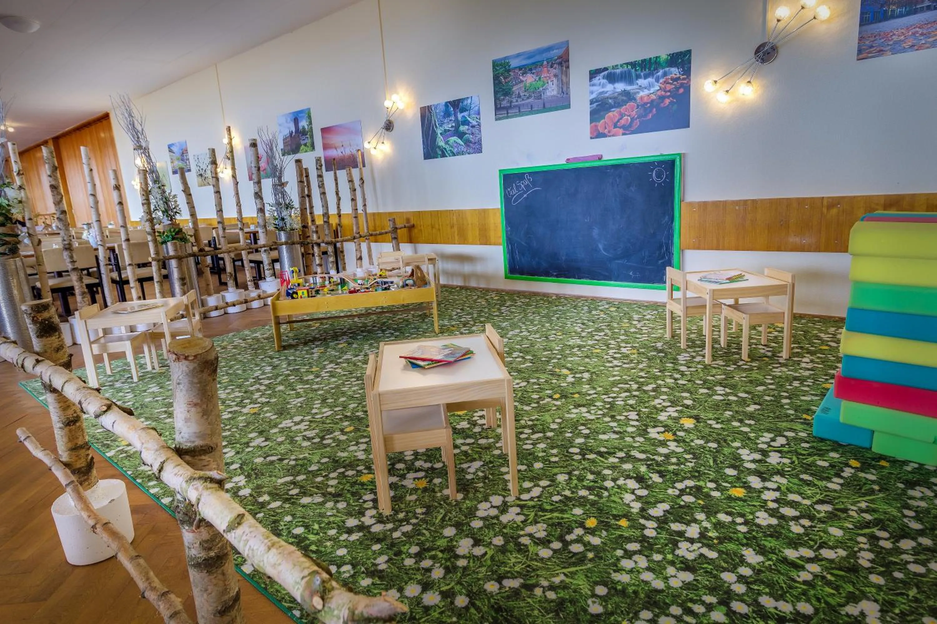 Children play ground in Ferien Hotel Rennsteigblick