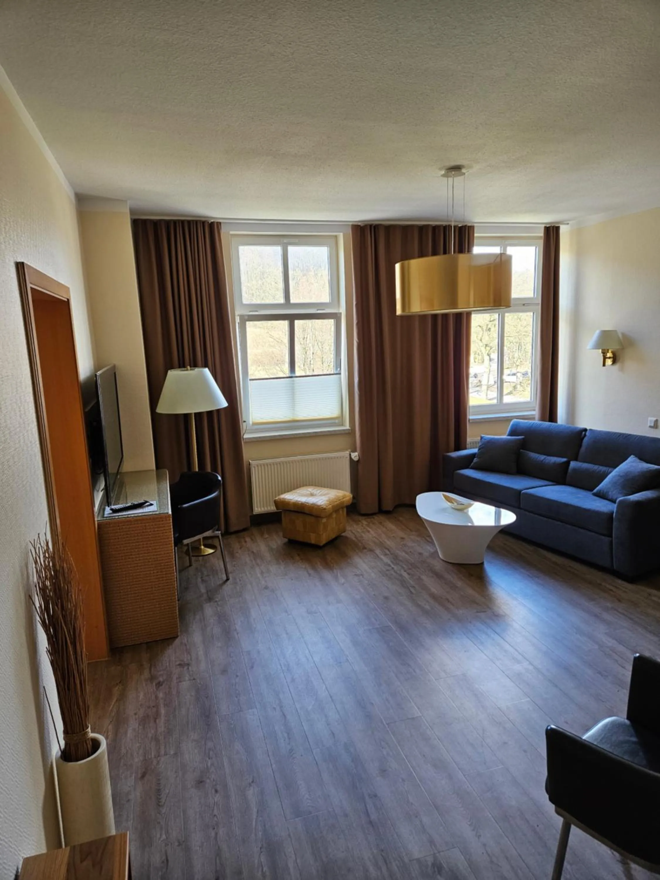 Living room, Bed in Parkhotel del Mar