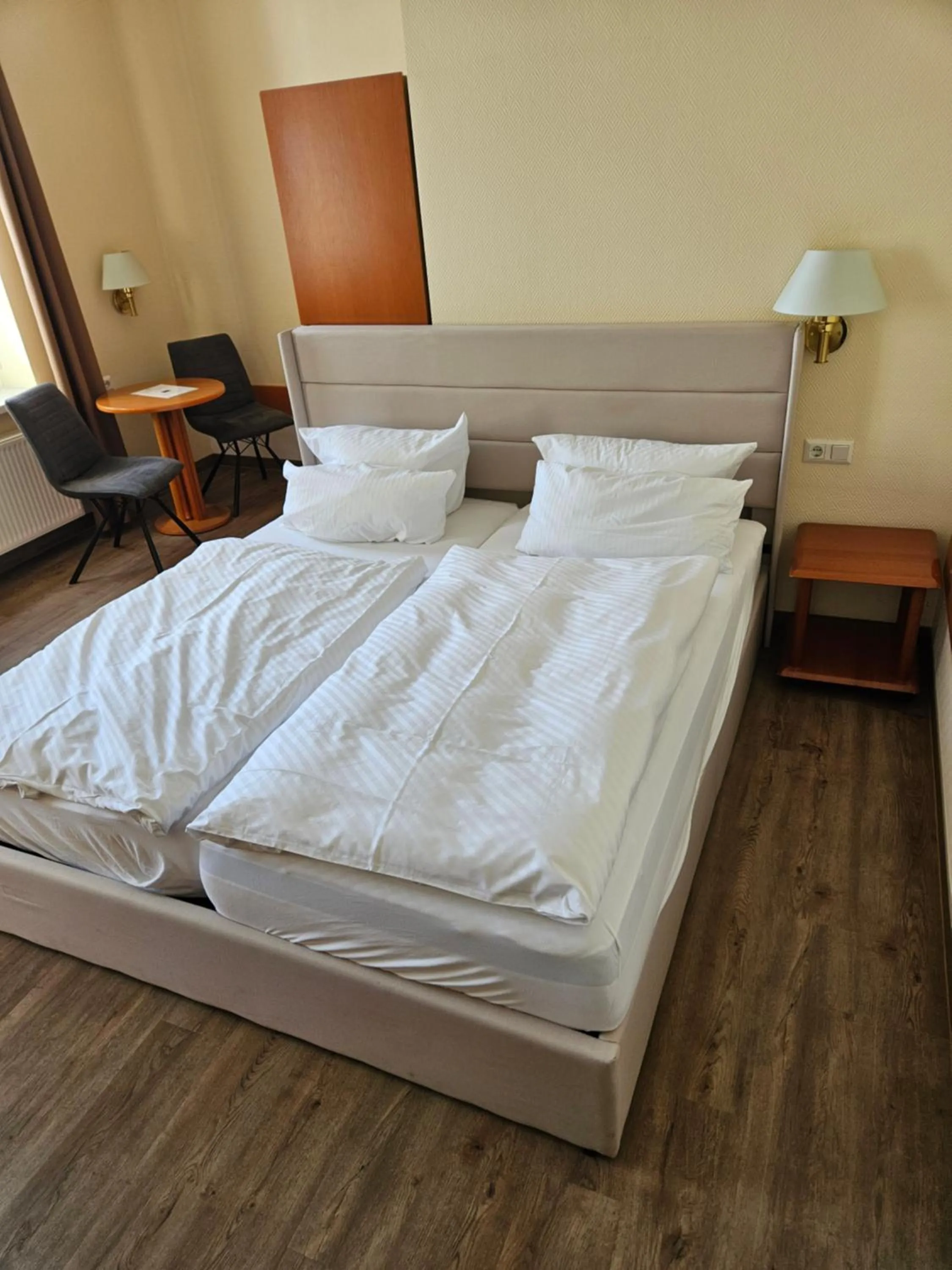 Bed in Parkhotel del Mar