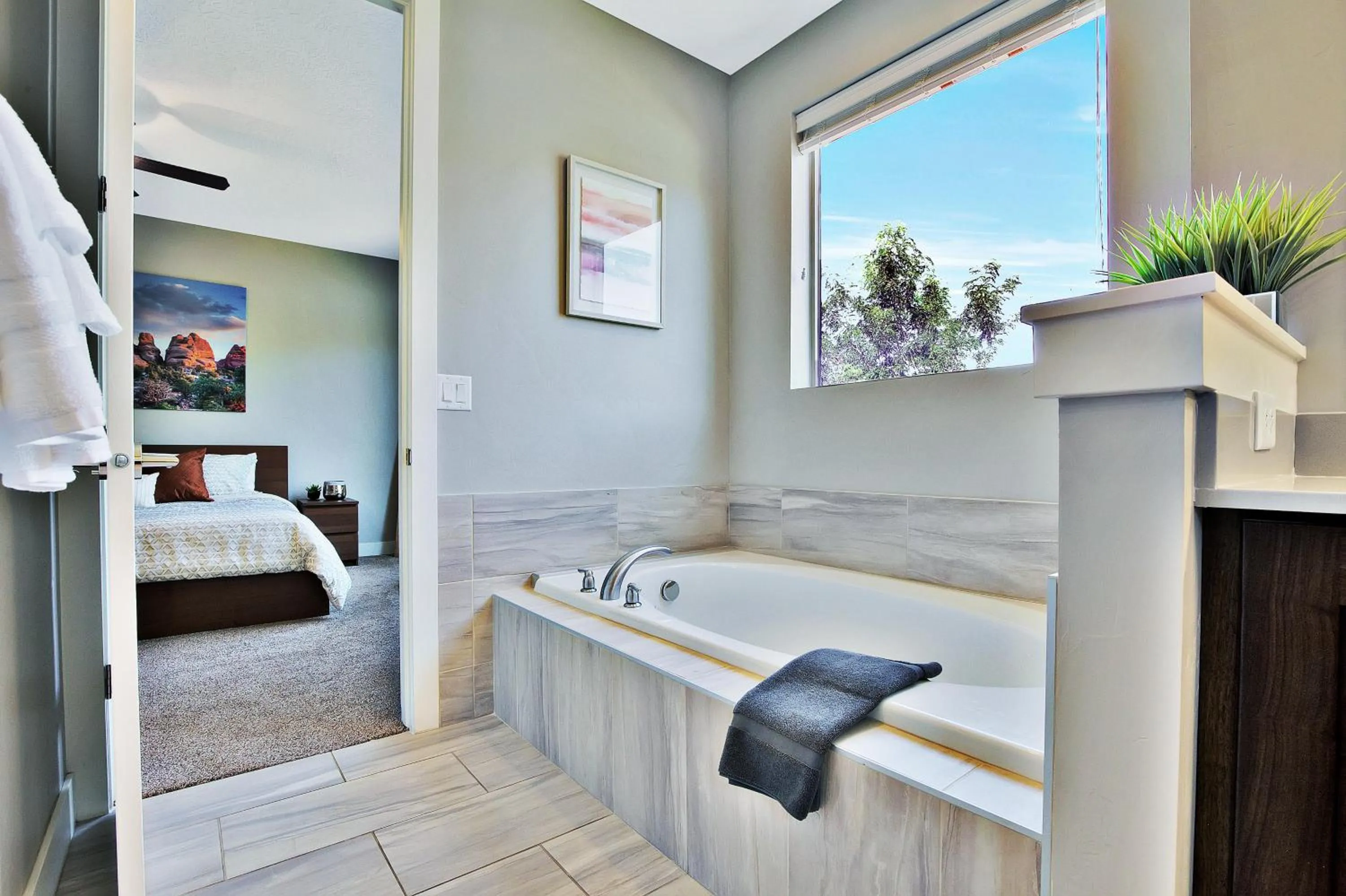 Bed in Entrada at Moab 620