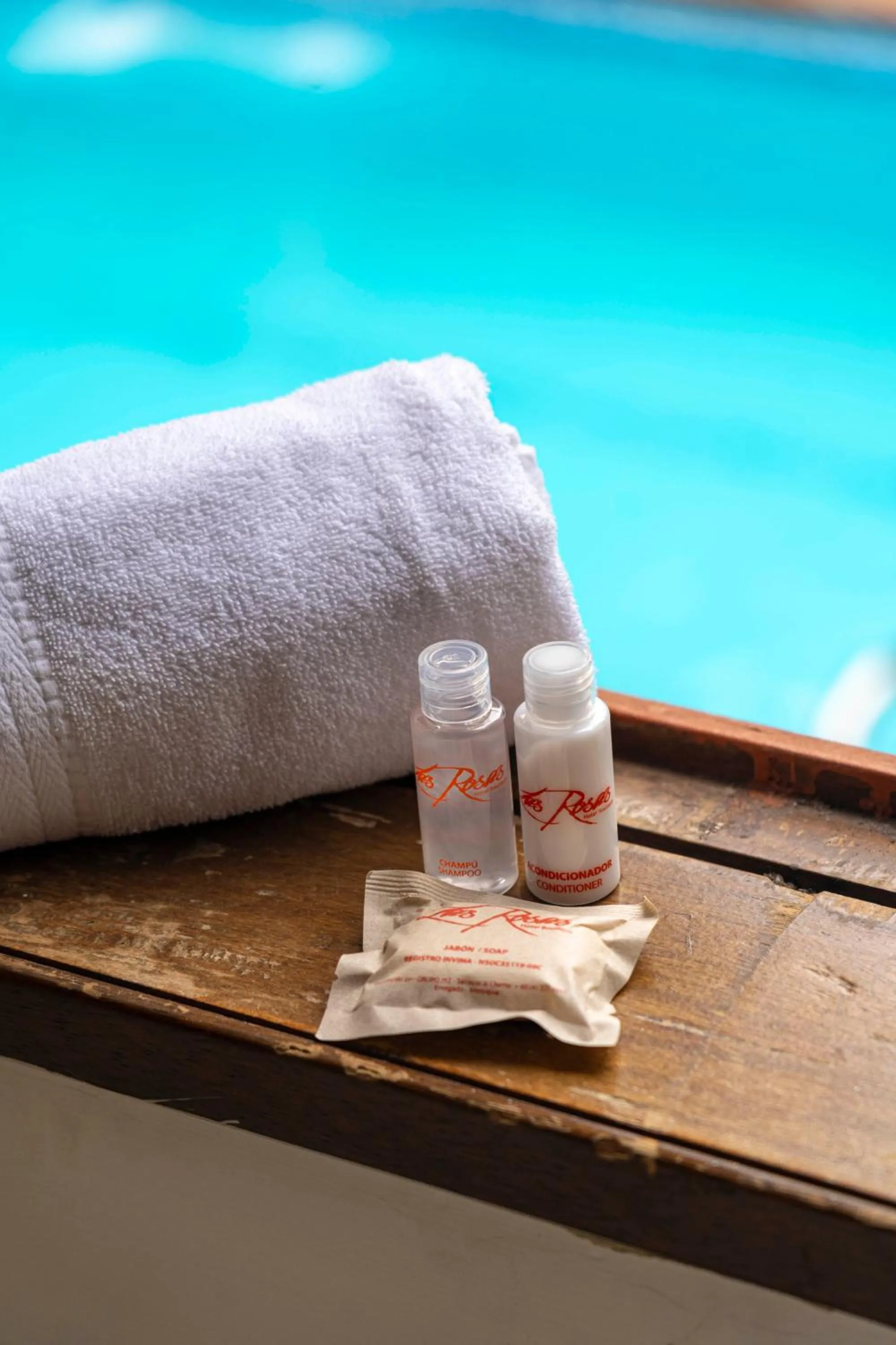 Pool view in Hotel Boutique las Rosas 5 G