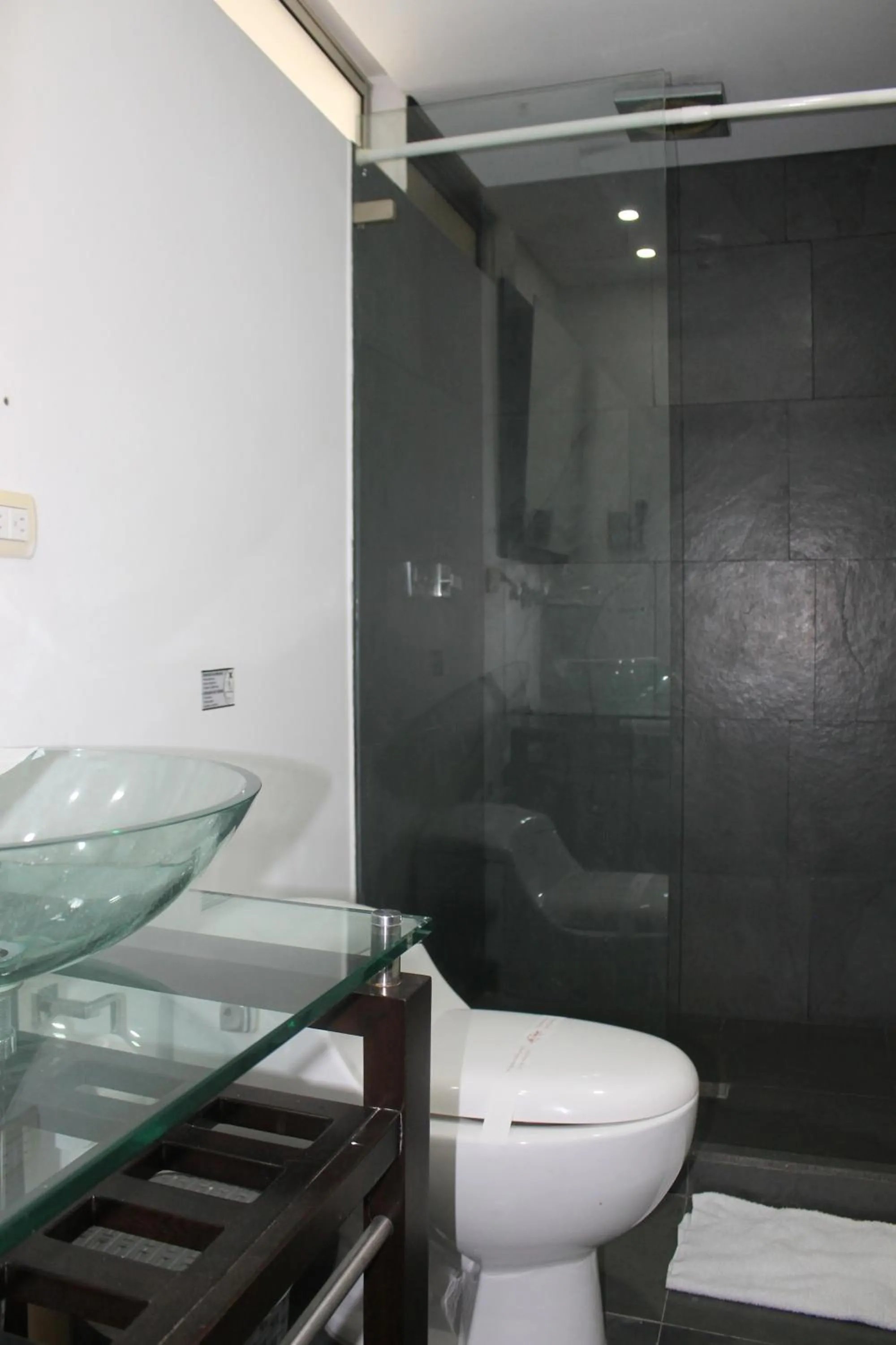 Shower in Hotel Boutique las Rosas 5 G