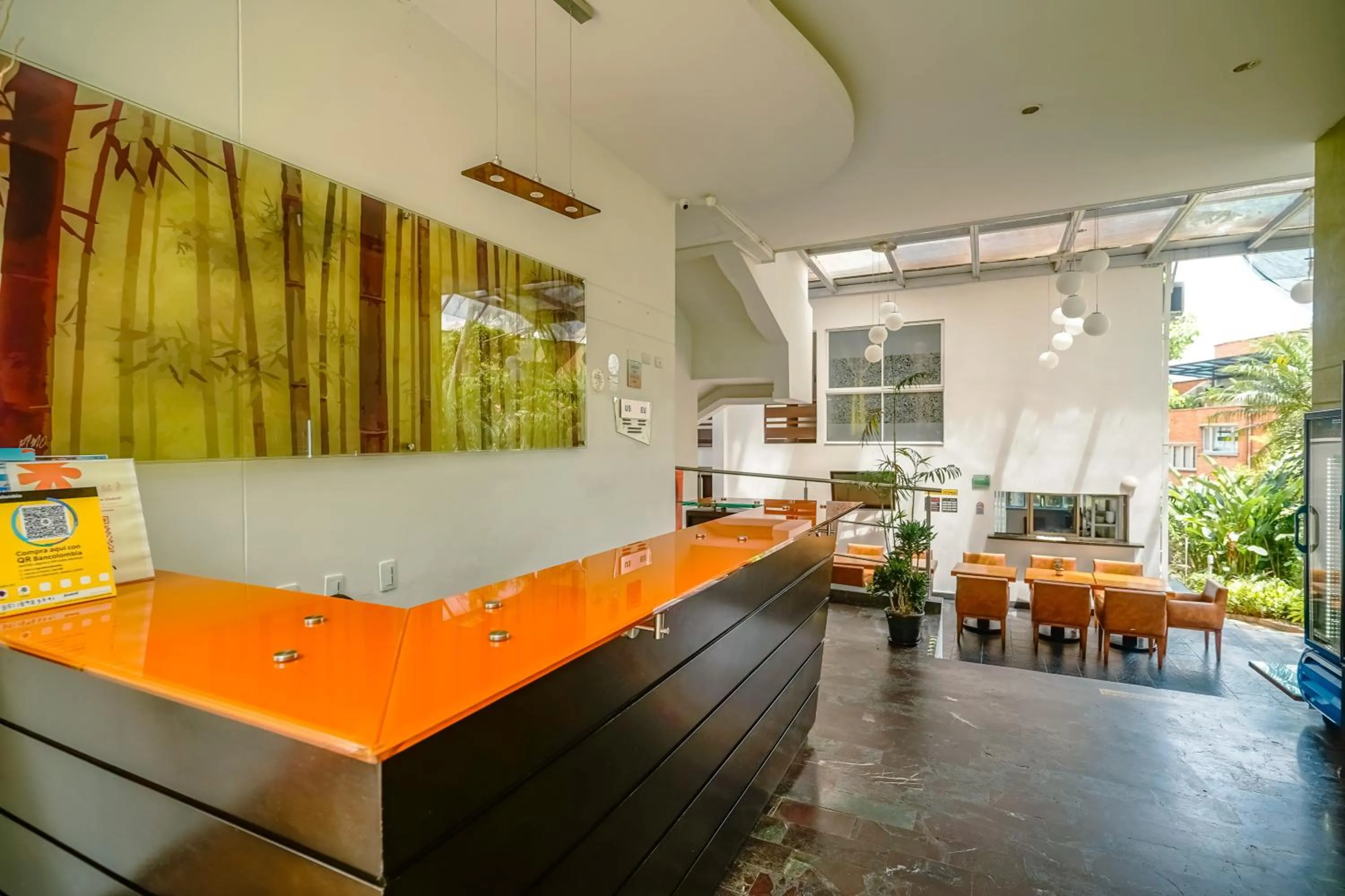 Lobby or reception in Hotel Boutique las Rosas 5 G