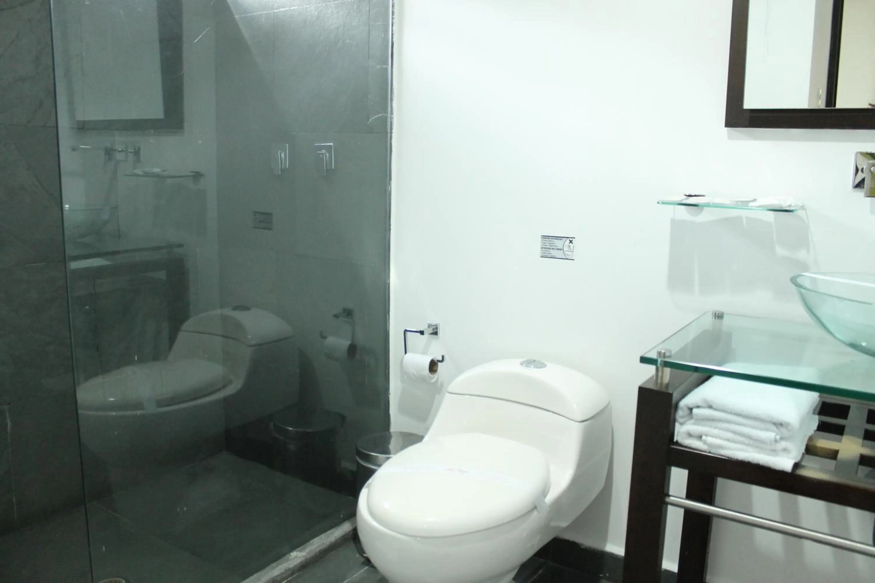 Shower in Hotel Boutique las Rosas 5 G