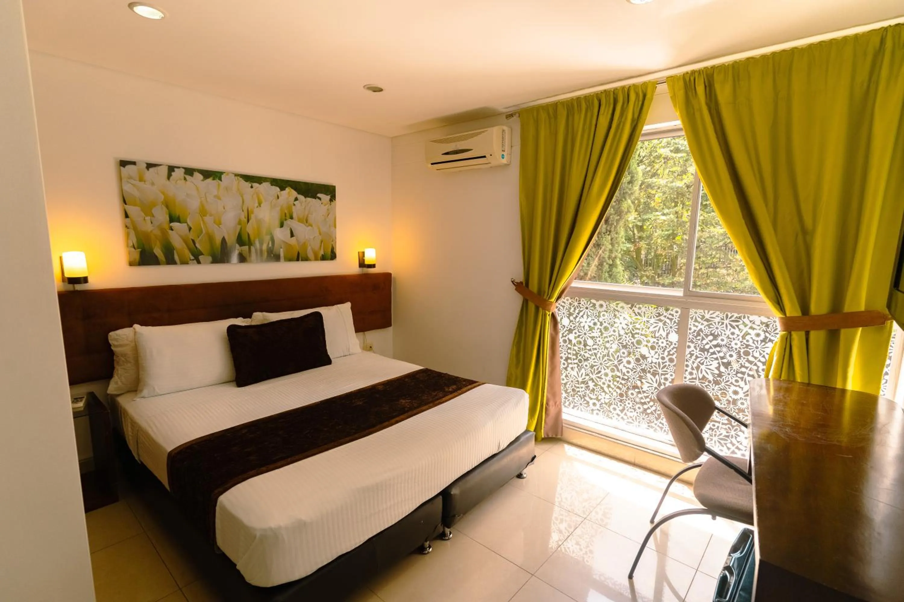 Bed in Hotel Boutique las Rosas 5 G