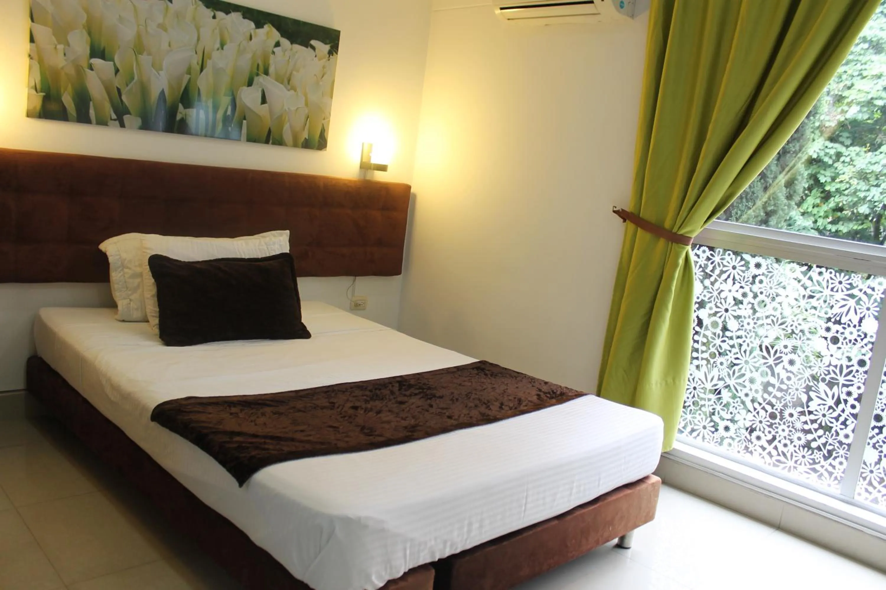 Bedroom, Bed in Hotel Boutique las Rosas 5 G