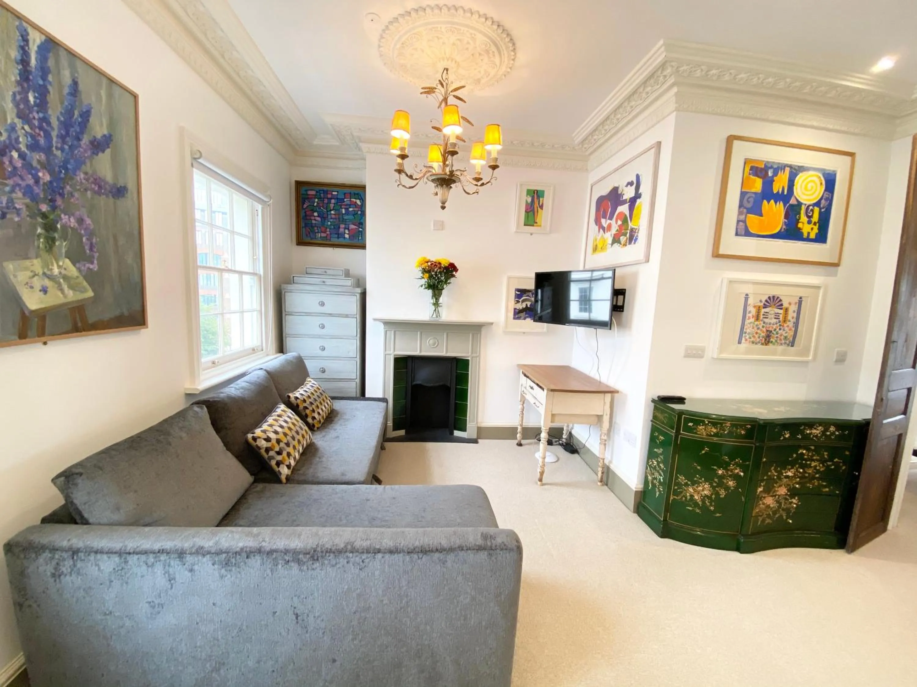 Living room in Stylish Apartments in Pimlico & Westminster
