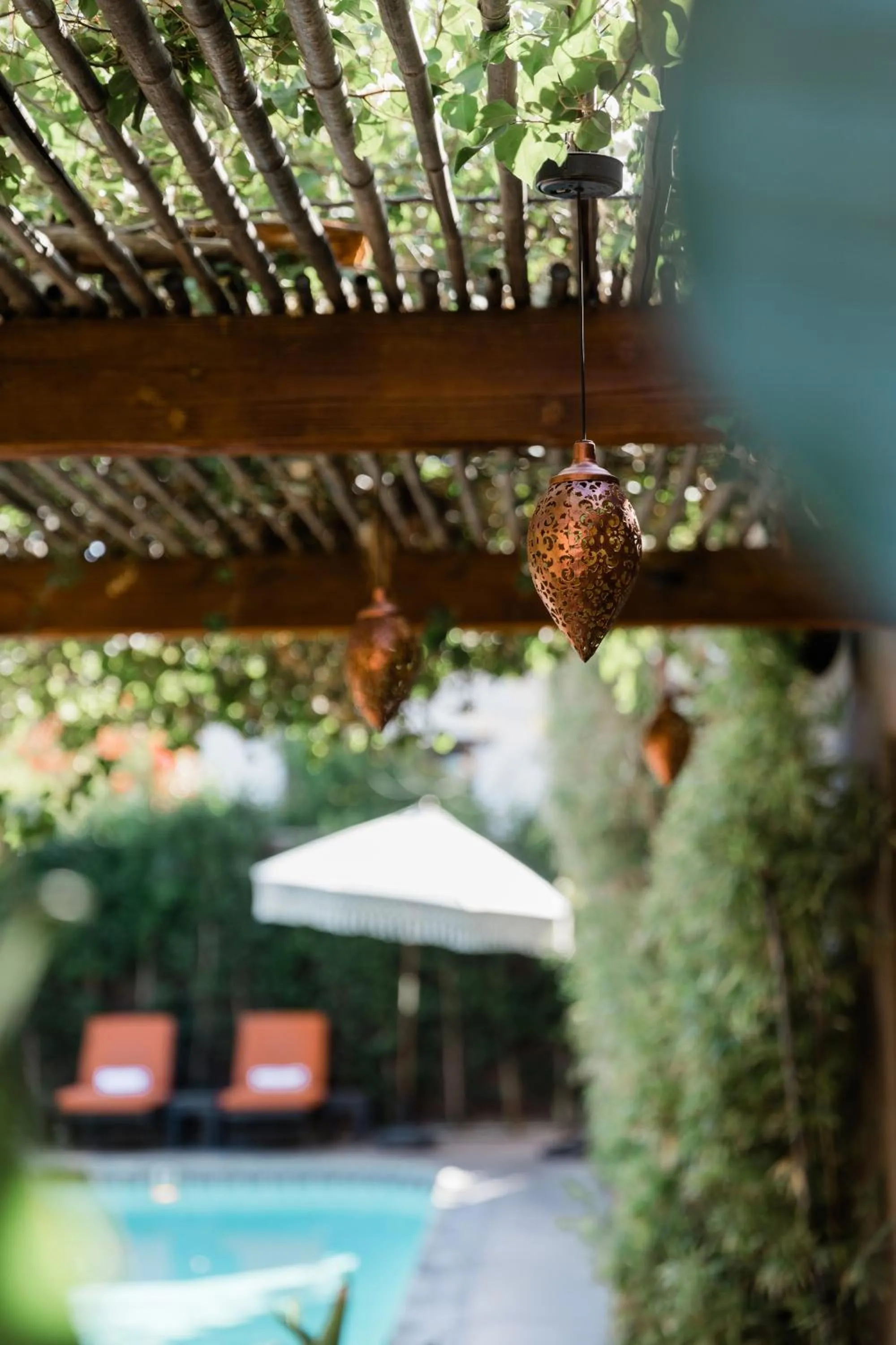 Pool view in Talavera Palm Springs