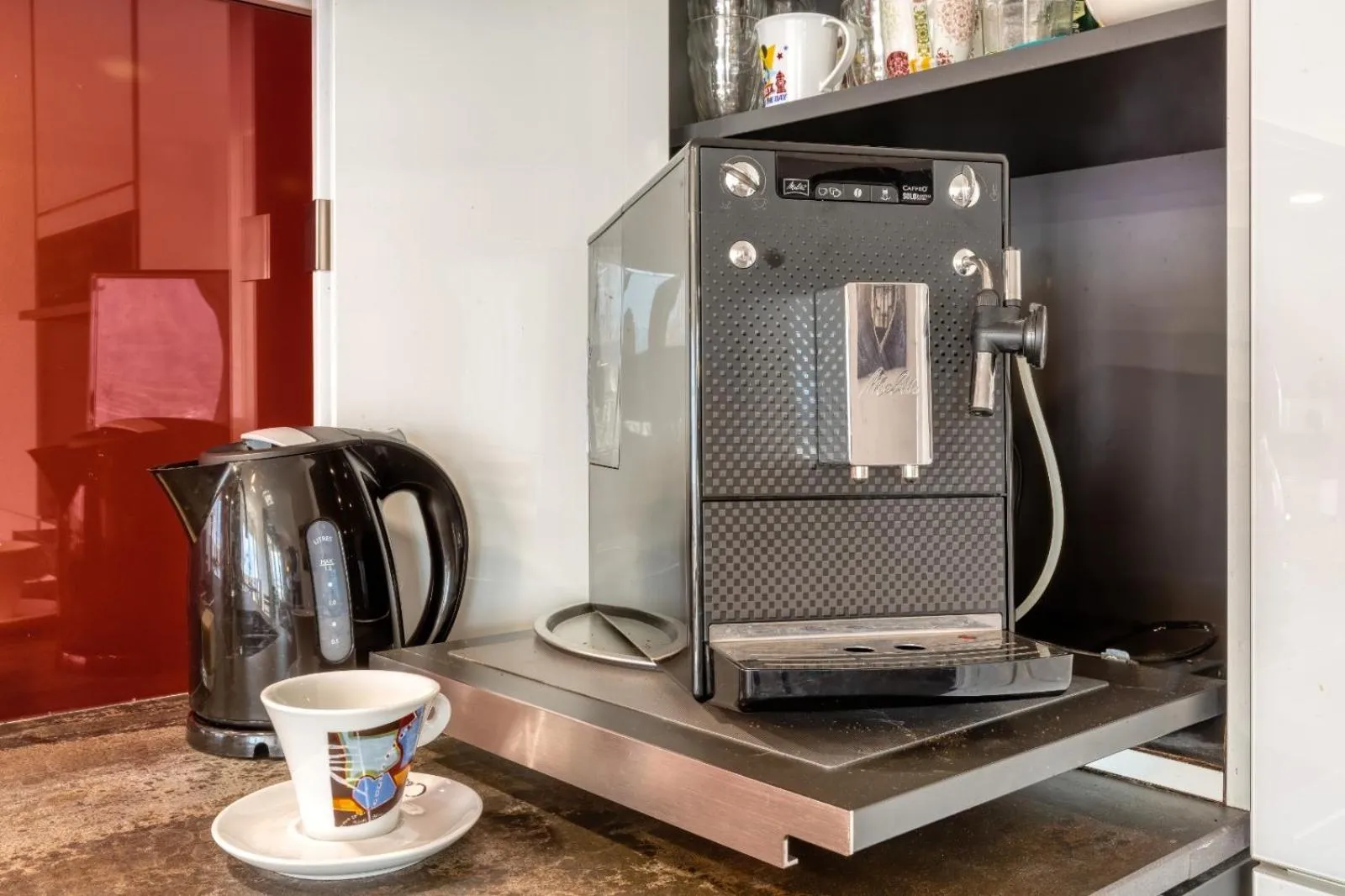 Coffee/tea facilities in le panorama du lac