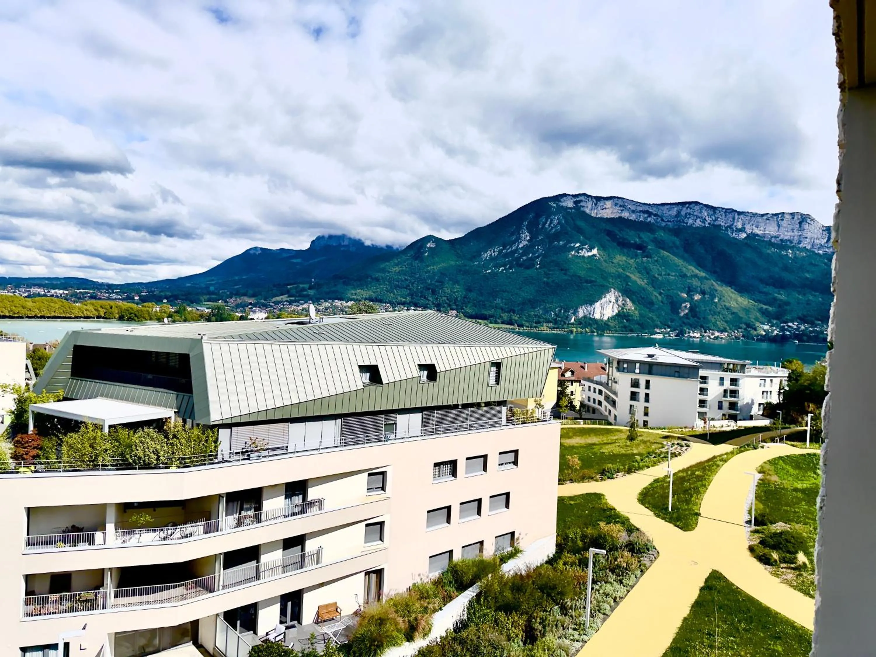 le panorama du lac