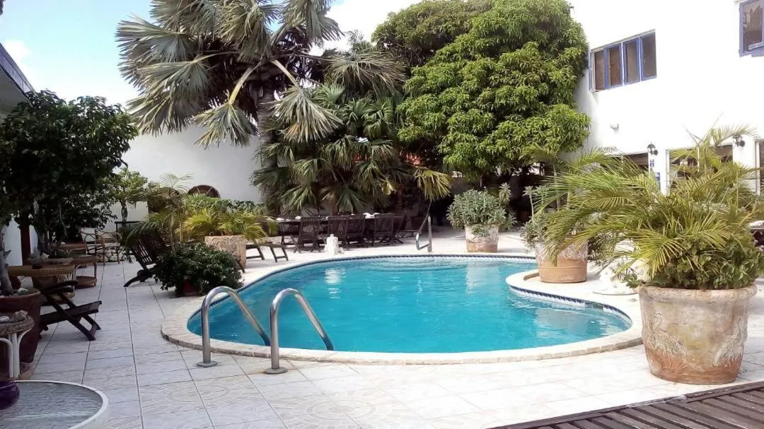 Garden view in HARMONY Hotel Hostel Aruba