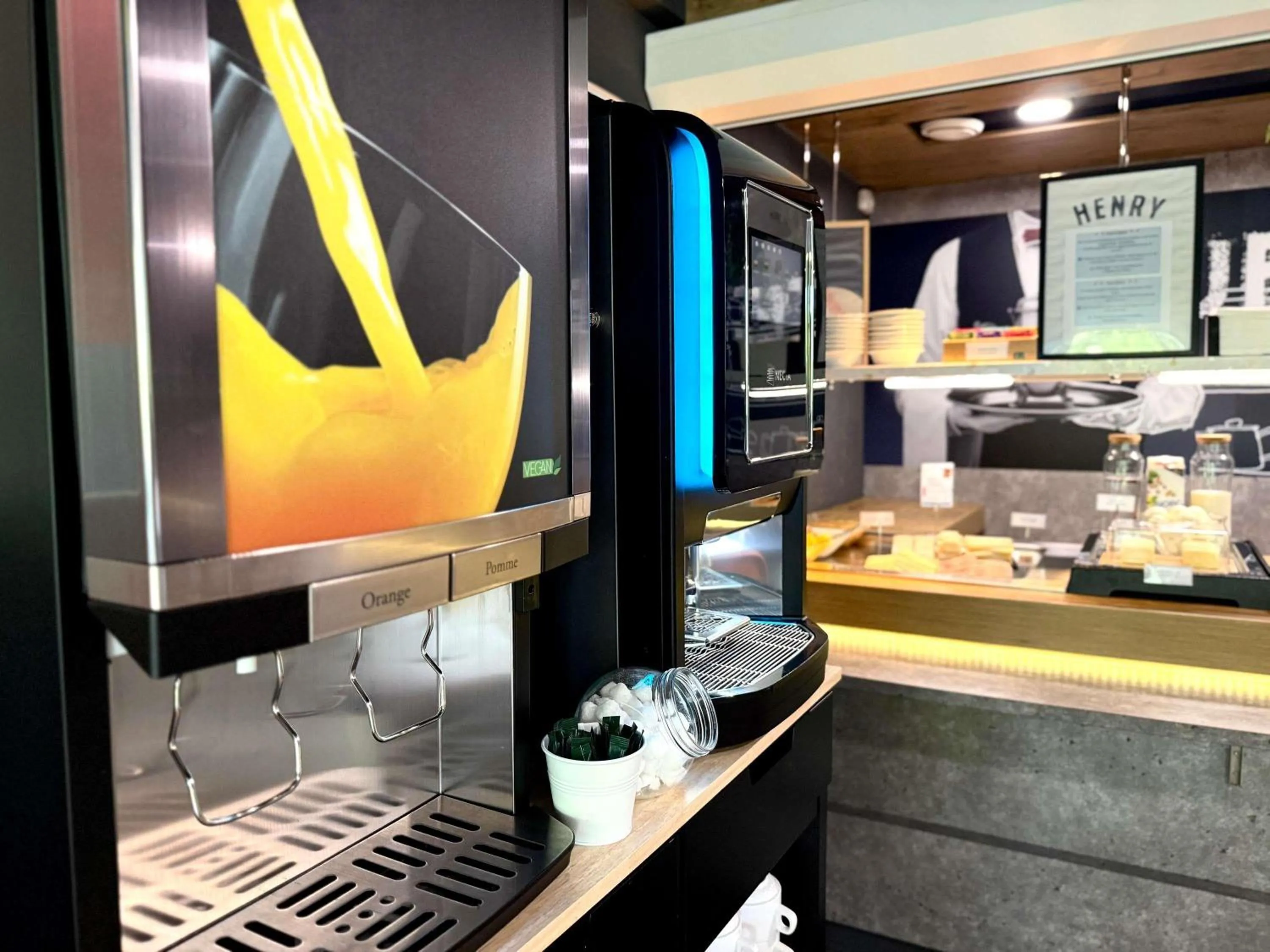 Breakfast in ibis Budget Beaune