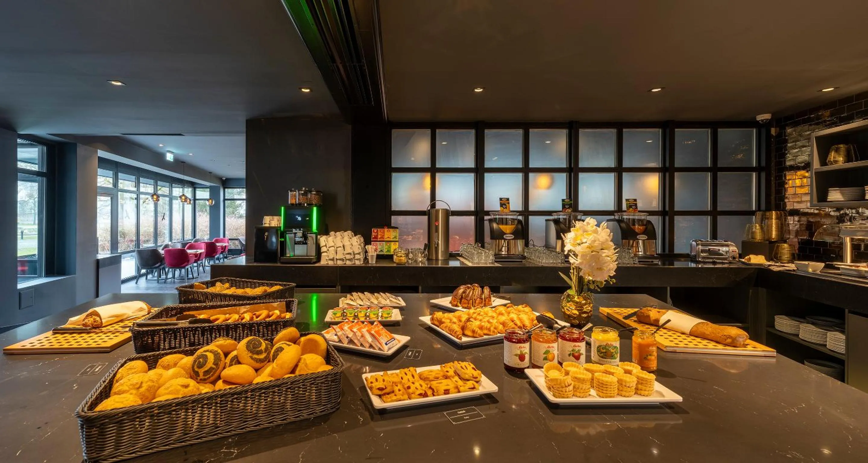 Buffet breakfast in PLAZA Premium Parkhotel Neu-Ulm