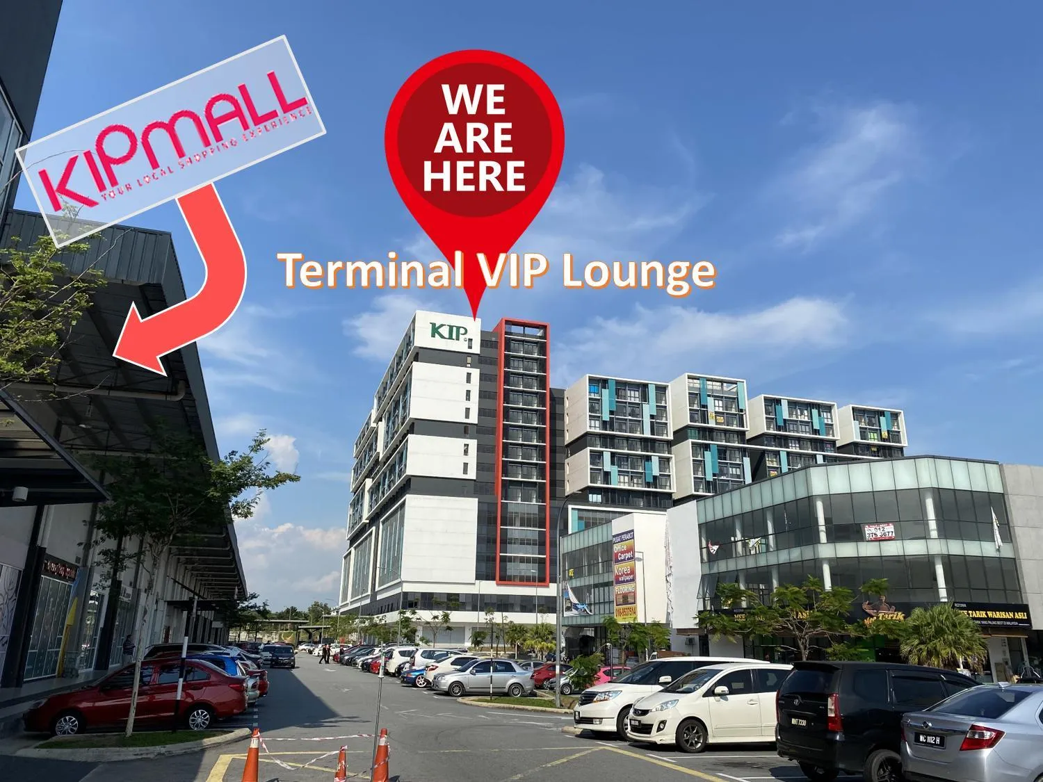 Facade/entrance in Terminal VIP Lounge @ Near KLIA Sepang