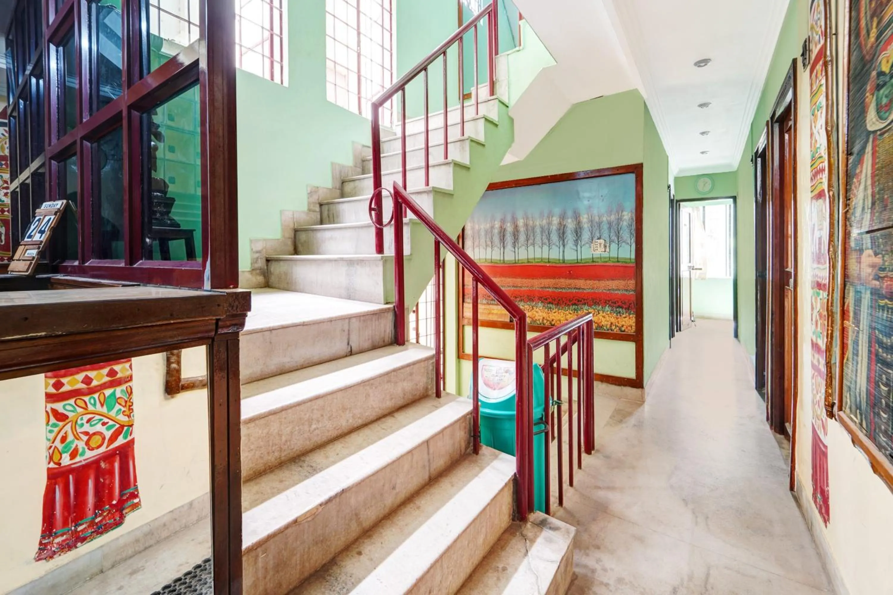 Lobby or reception in Hotel O Rainbow Stays