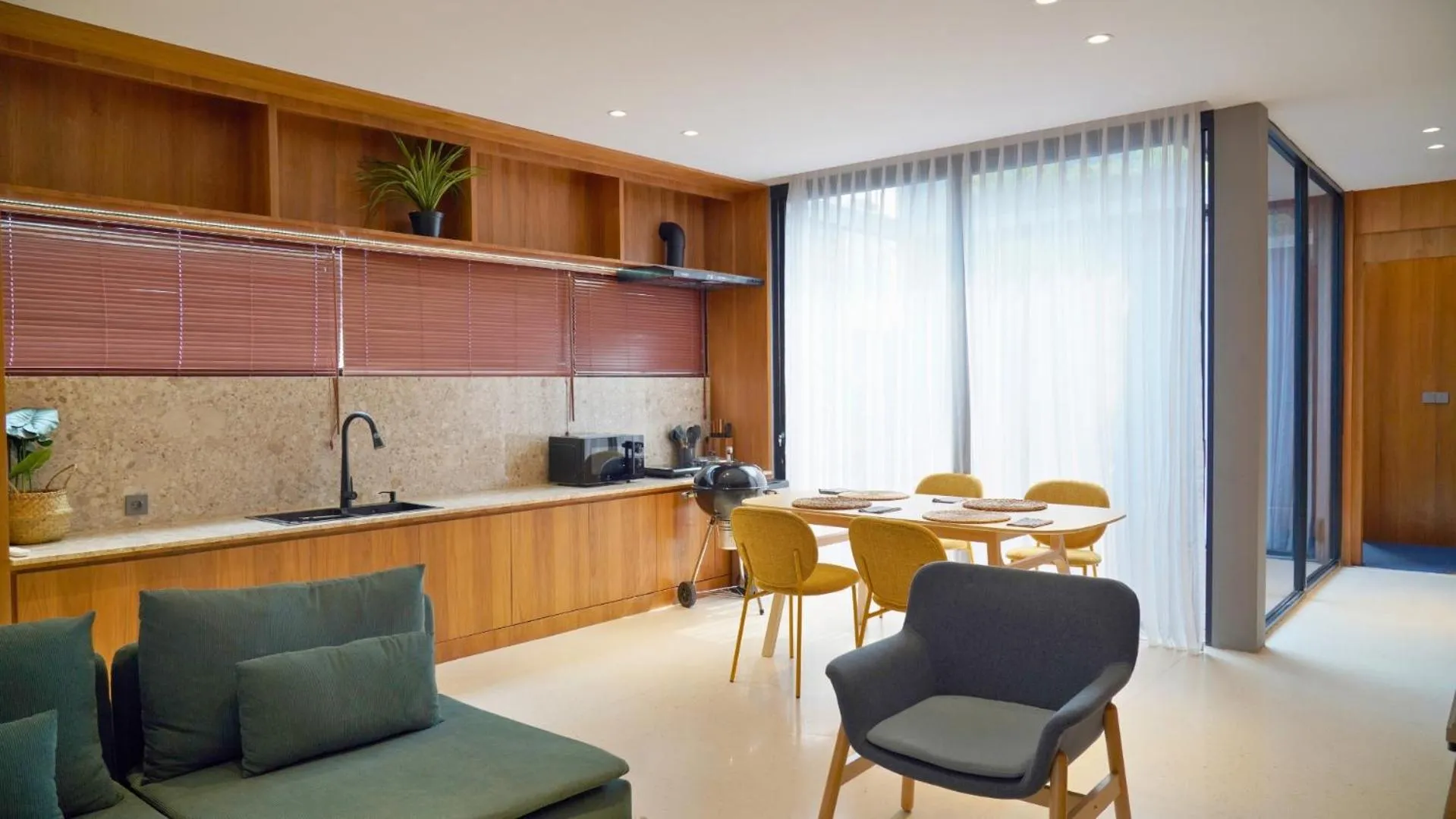 Kitchen or kitchenette in Liberta Hub Blok M Jakarta