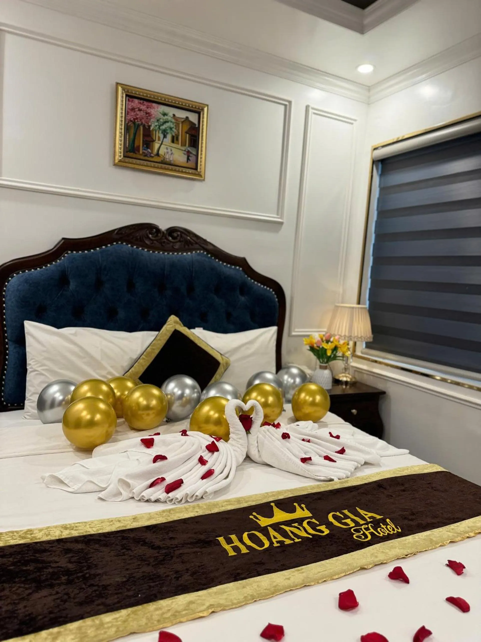 Bedroom, Bed in Hoàng Gia Hotel Nhân Hòa