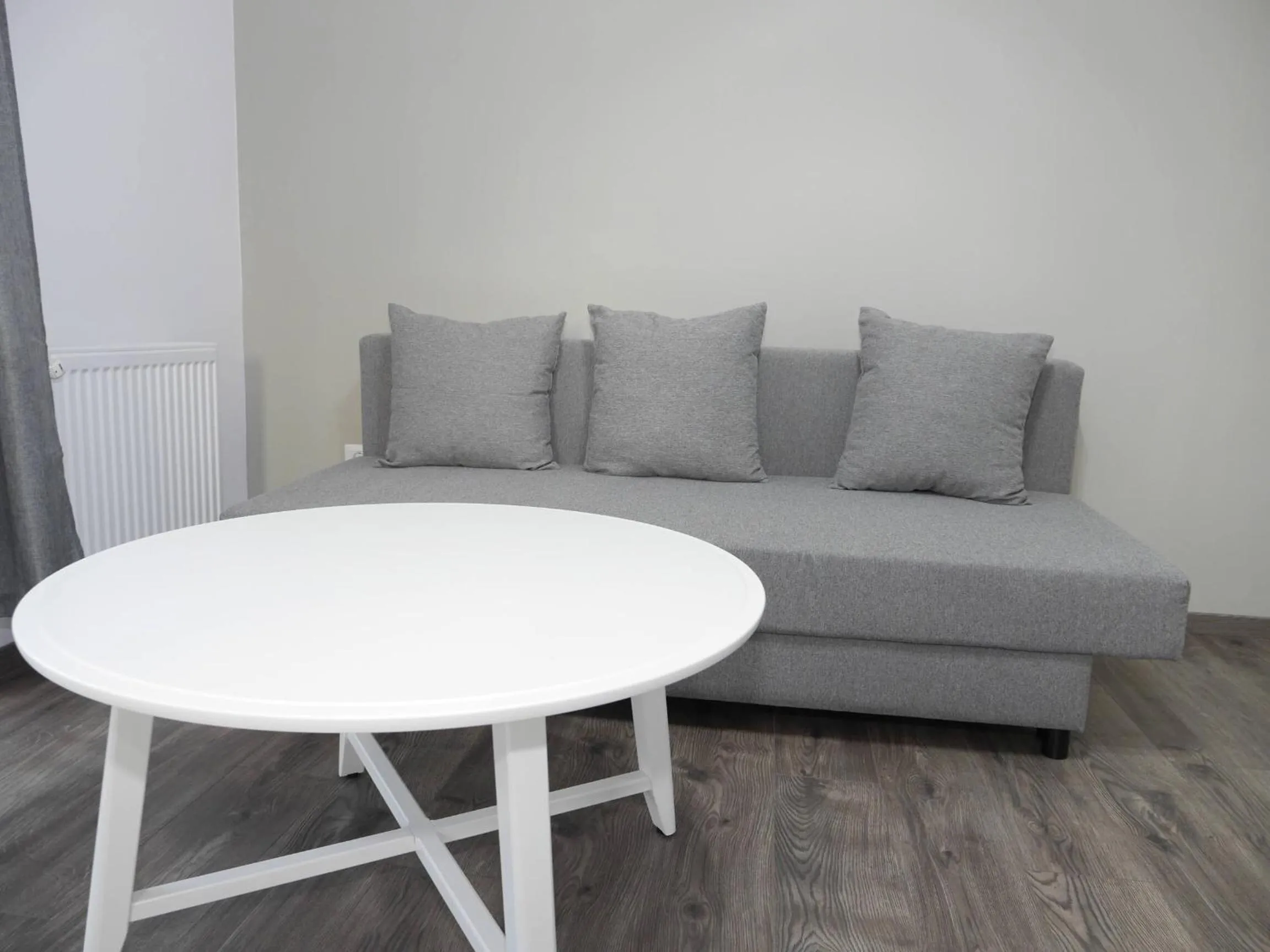 Living room in Clement Apartments