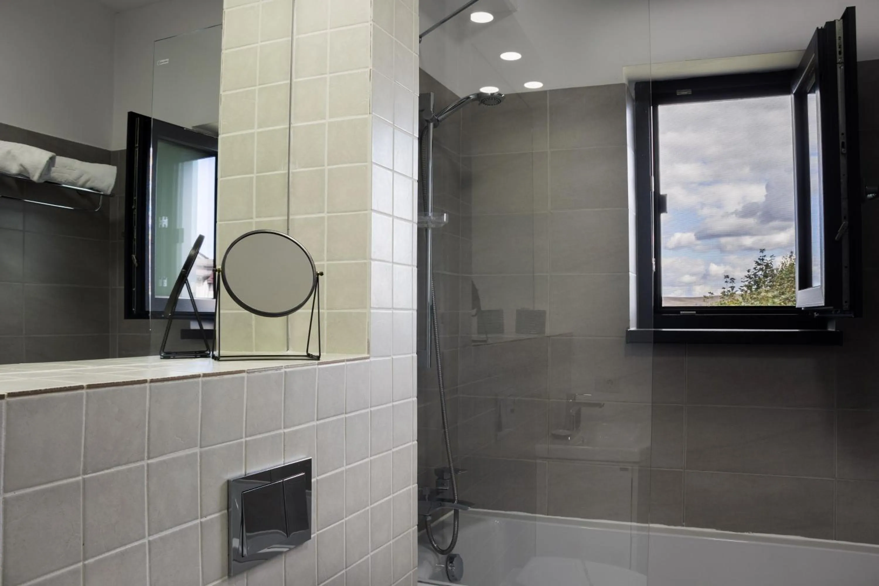 Bathroom in Clement Apartments