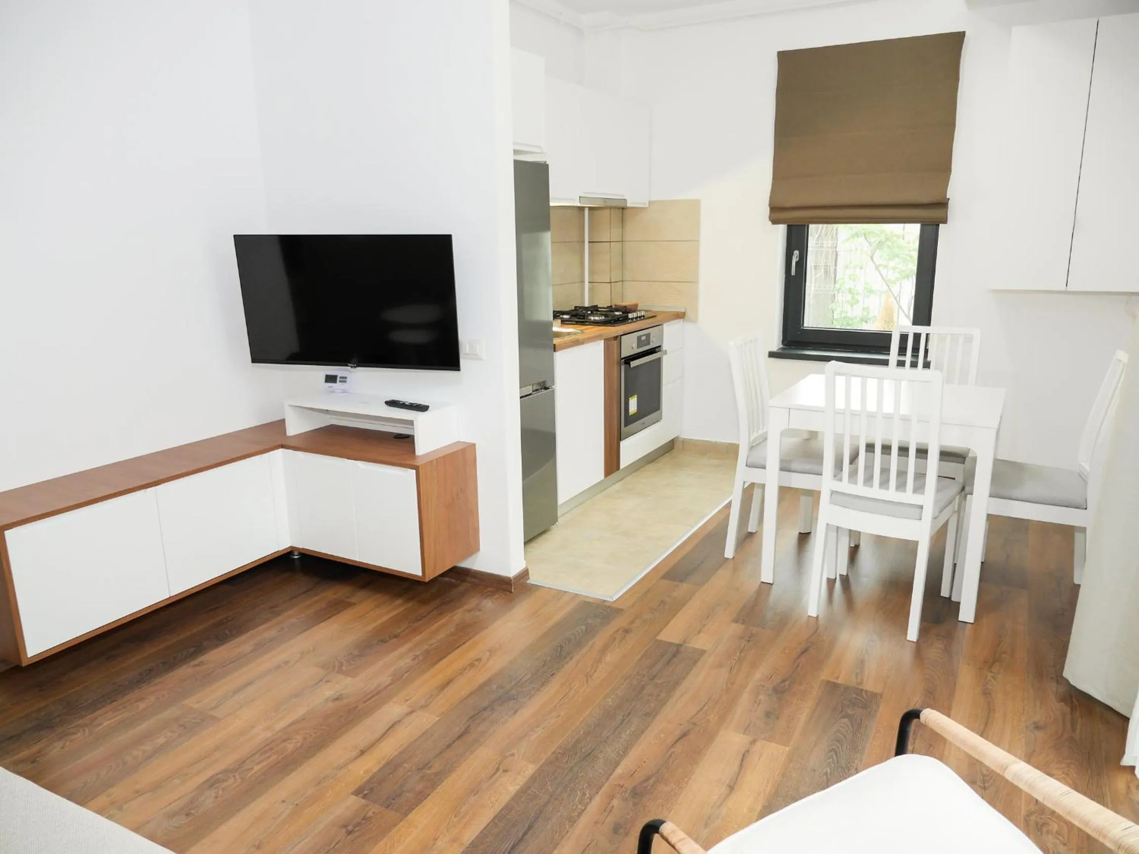 Dining area in Clement Apartments
