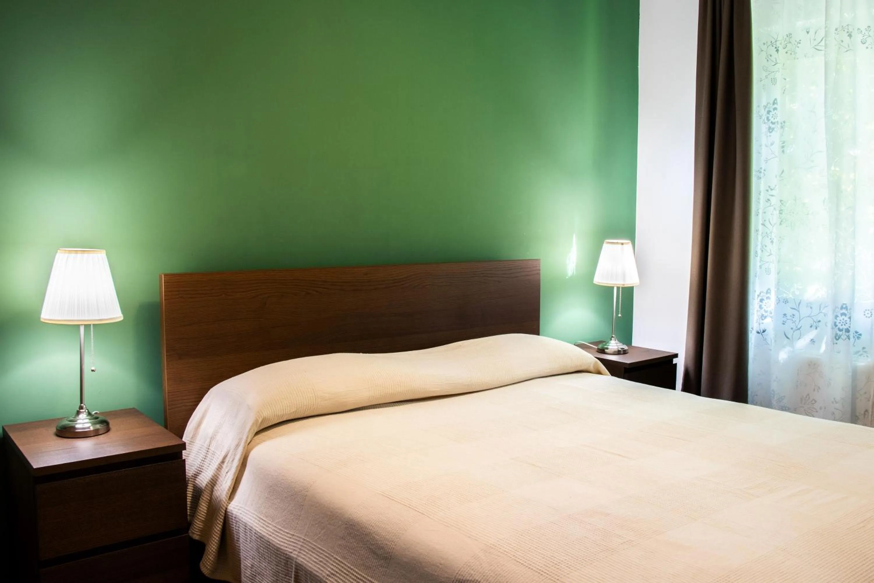 Bed in Clement Apartments