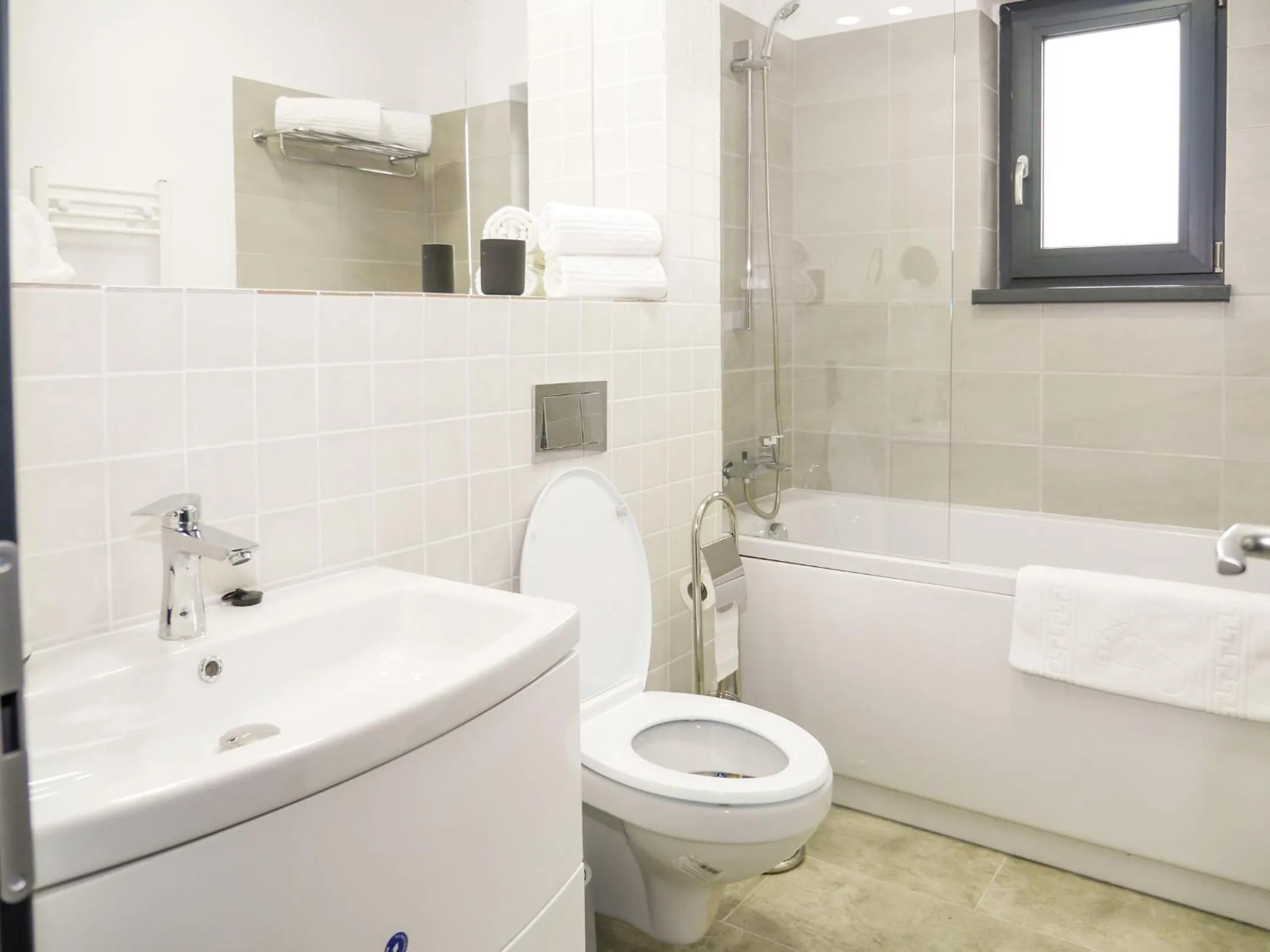 Bathroom in Clement Apartments