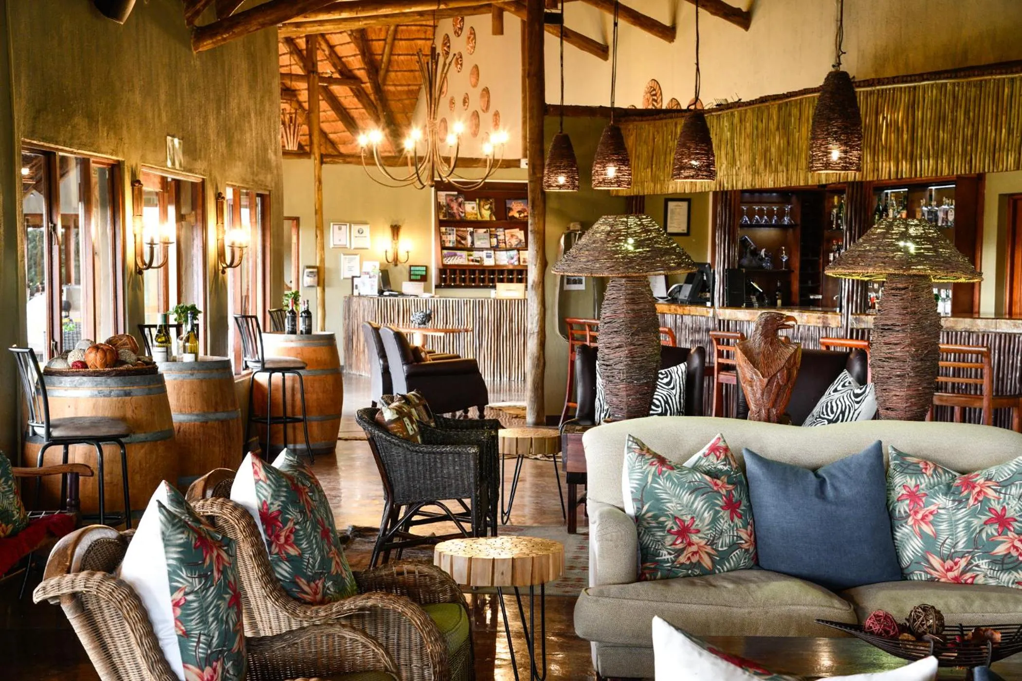 Lounge or bar in The Springbok Lodge