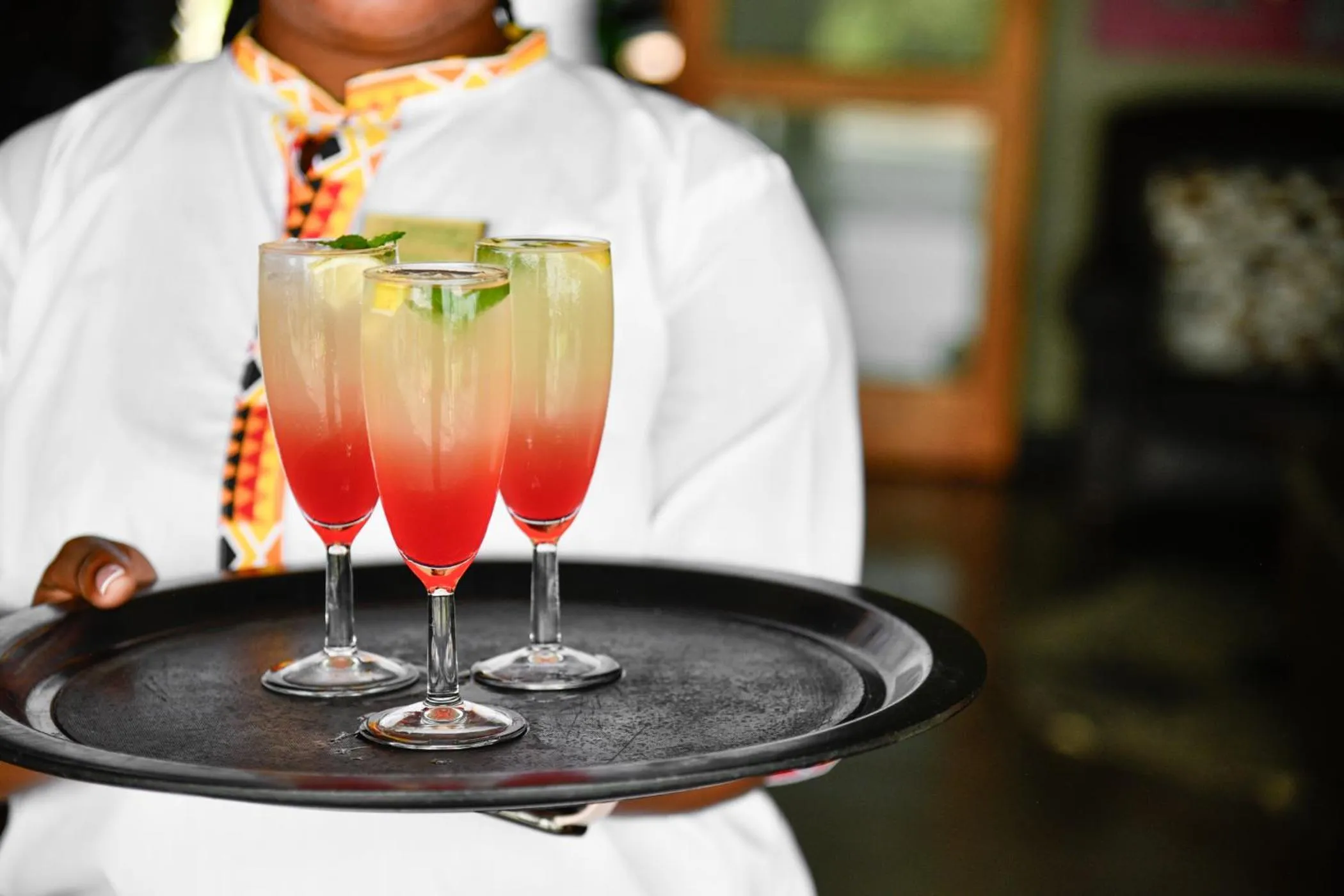 Drinks in The Springbok Lodge