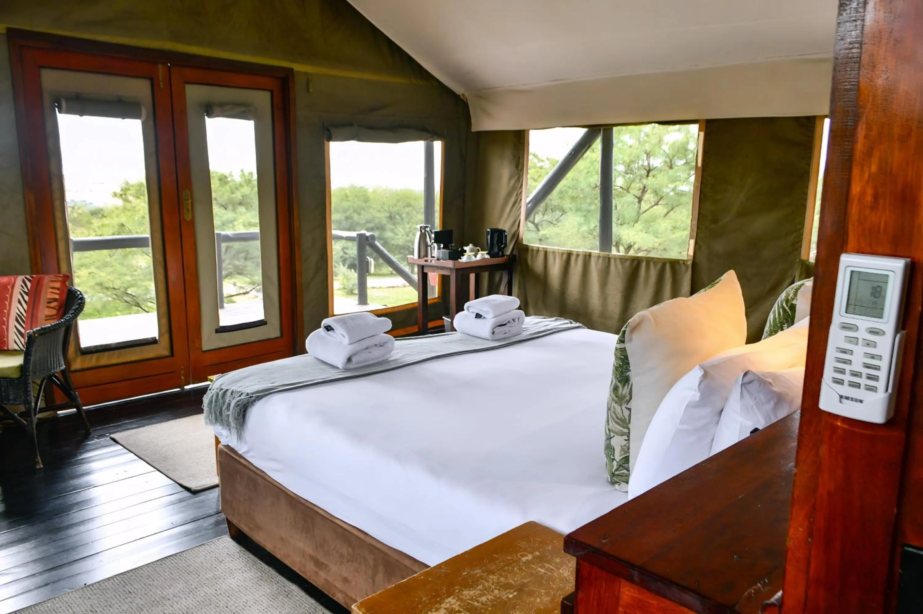 Bed in The Springbok Lodge
