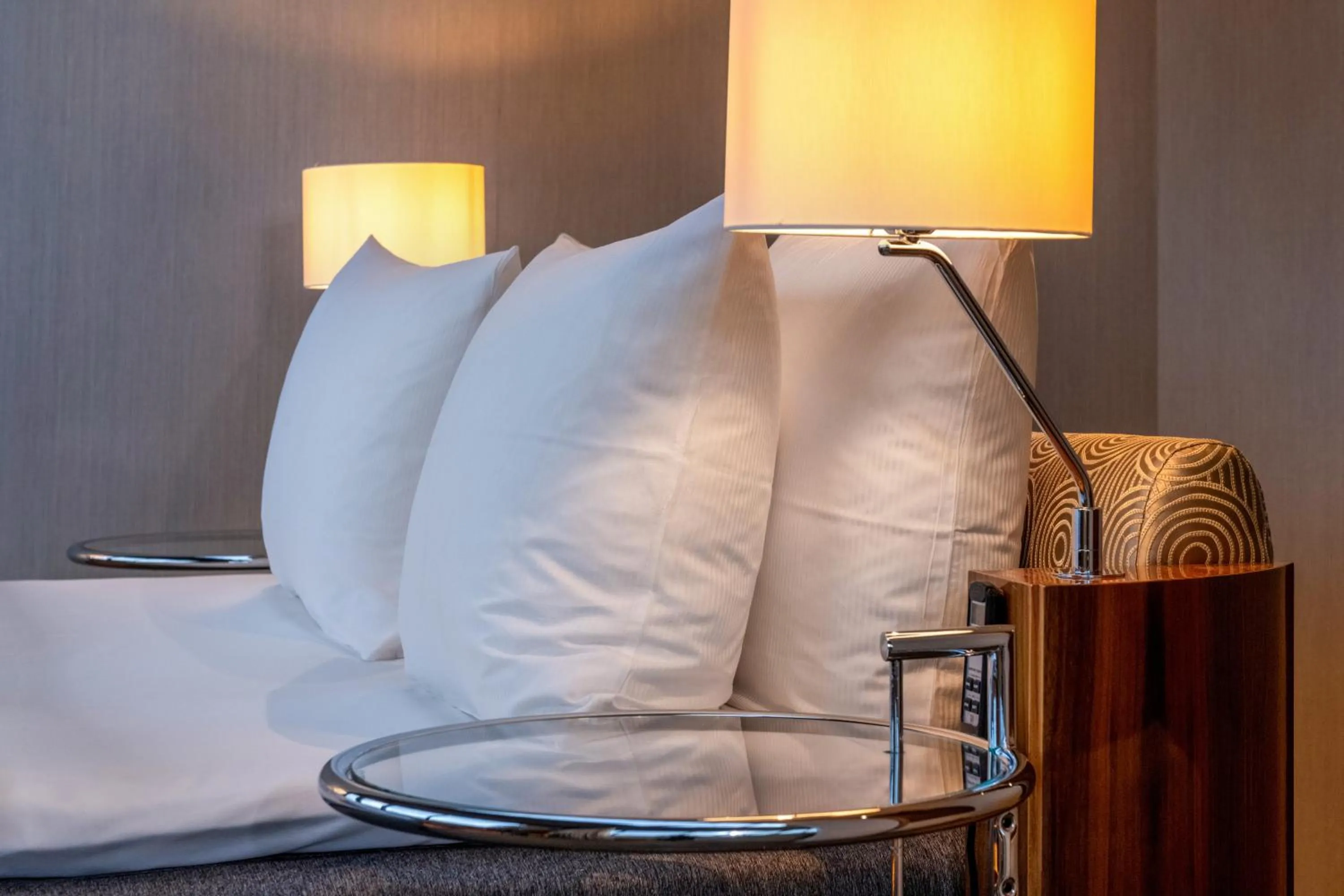 Bed in MÖVENPICK Hotel Hamburg City