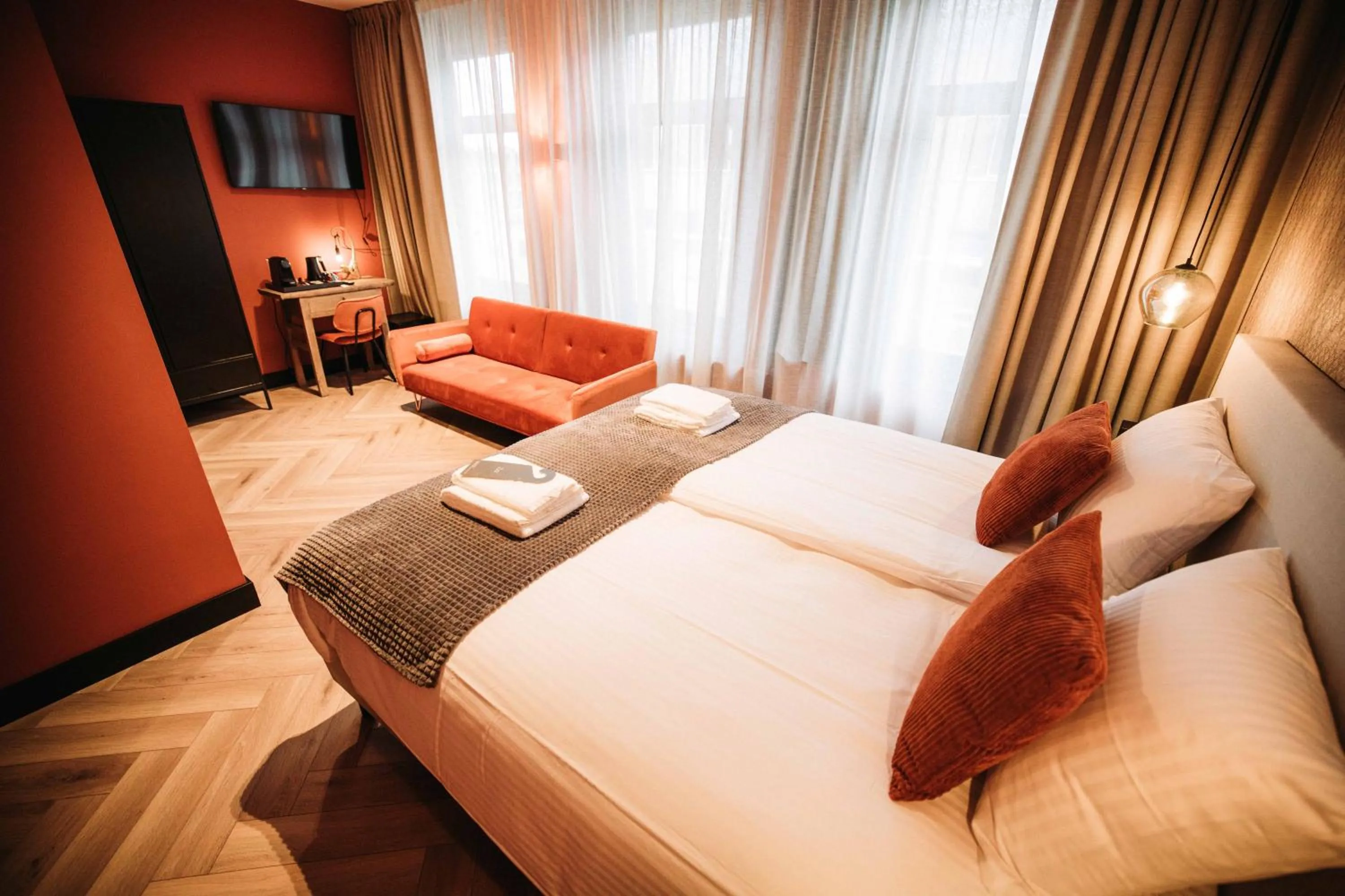 Bed in Boutique Hotel Lupo