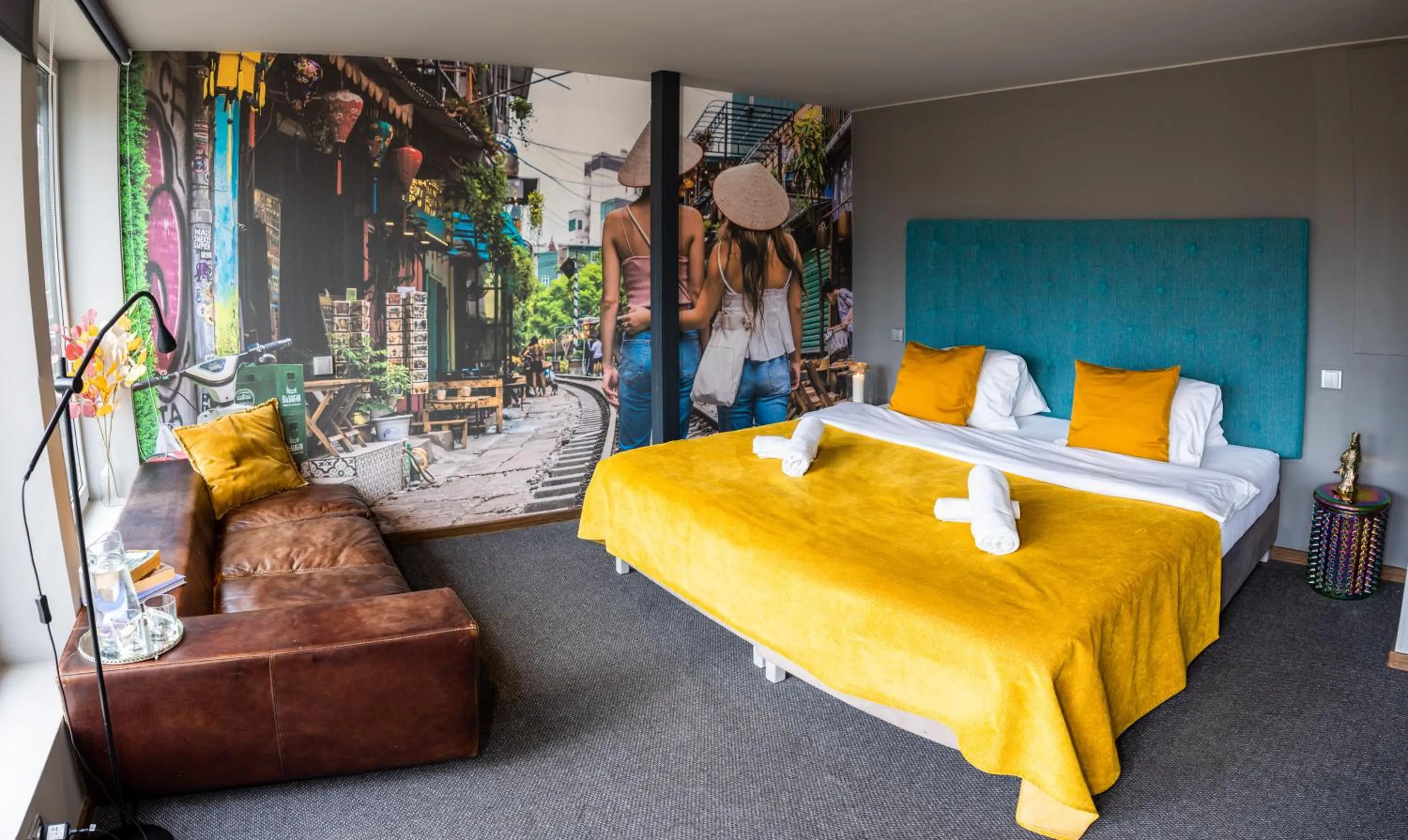 Bedroom, Bed in Botel Marina