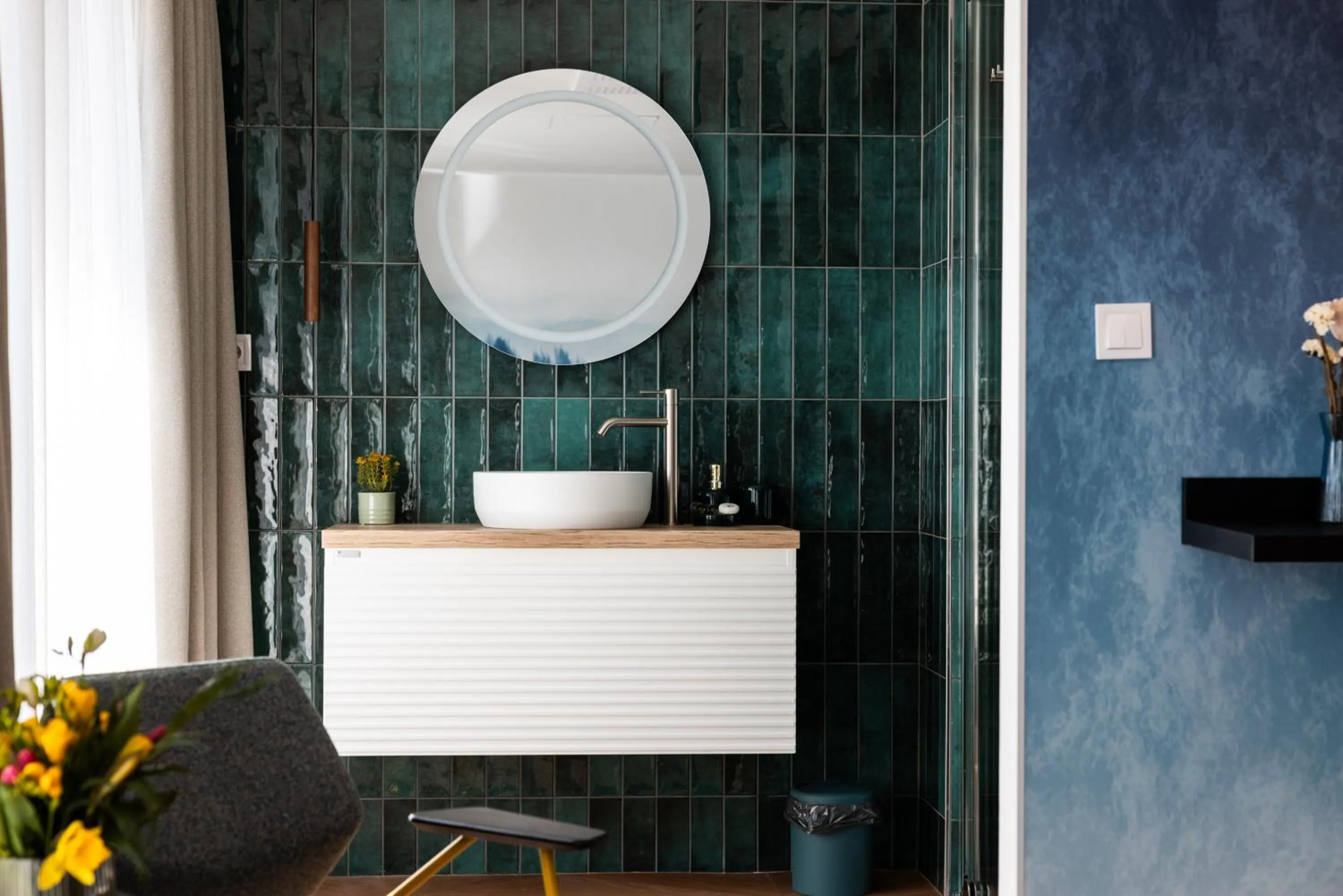 Bathroom in Botel Marina