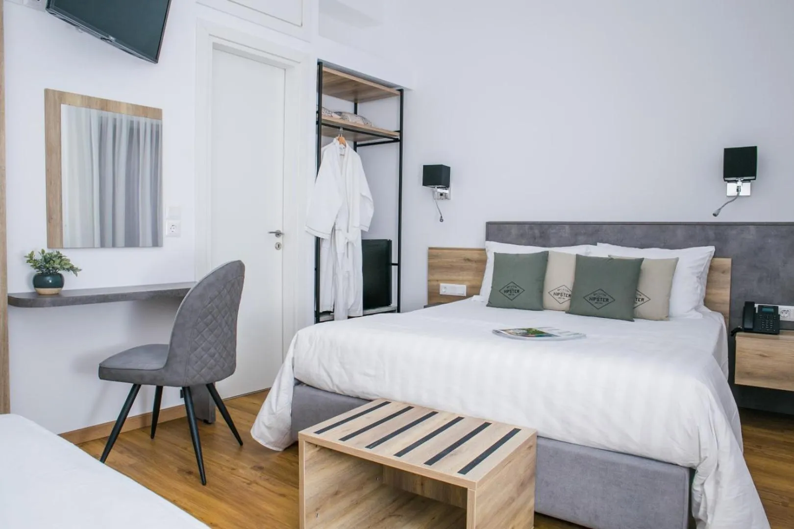 Bed in Acropolis Vision