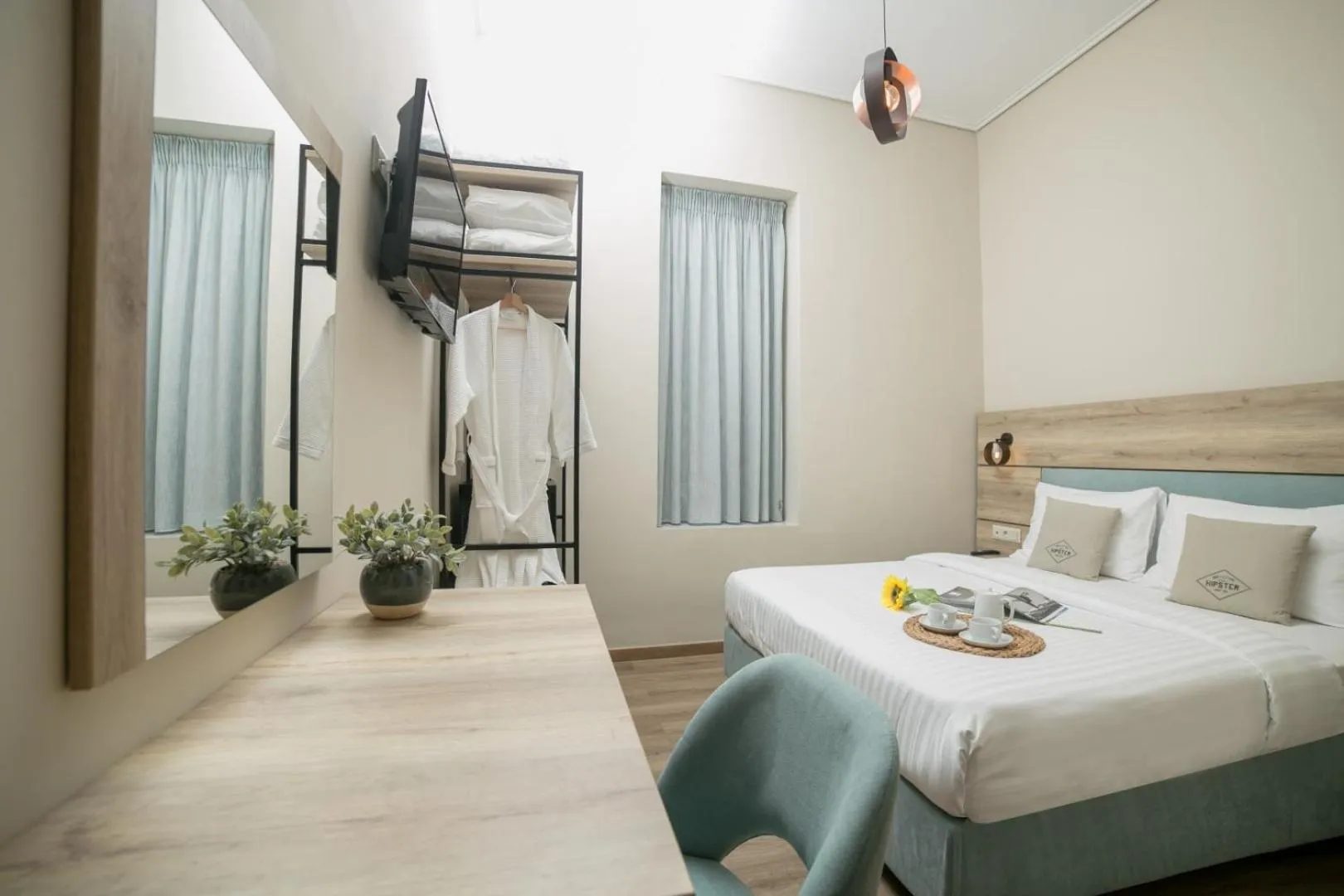 Bed in Acropolis Vision