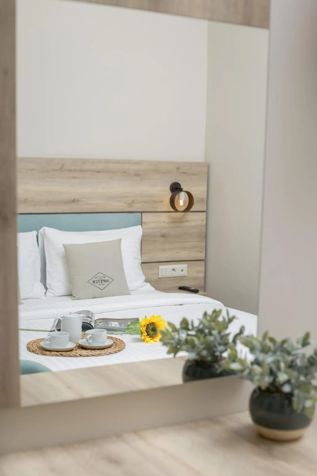 Decorative detail, Bed in Acropolis Vision