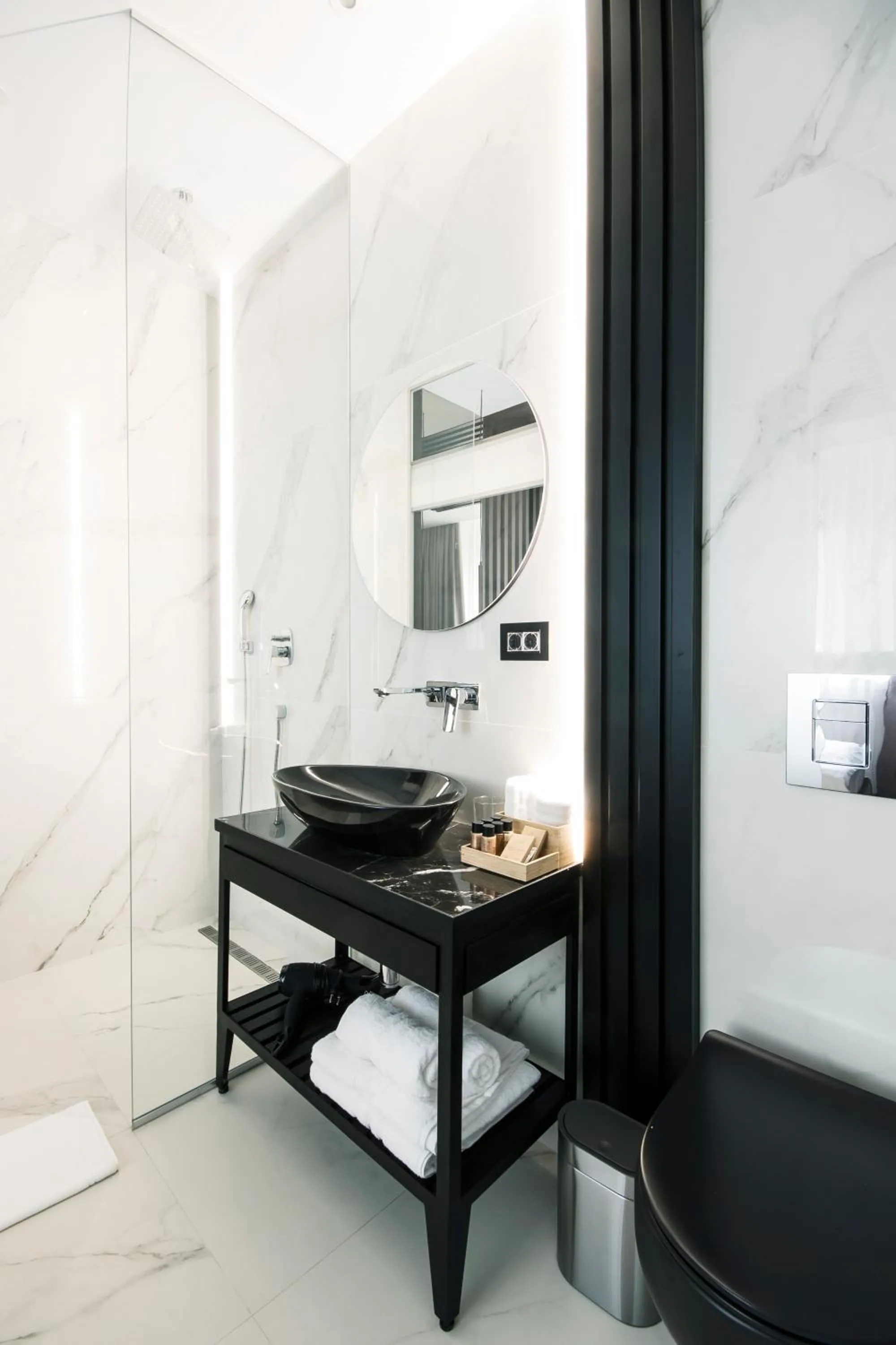 Bathroom in The Location Hotel