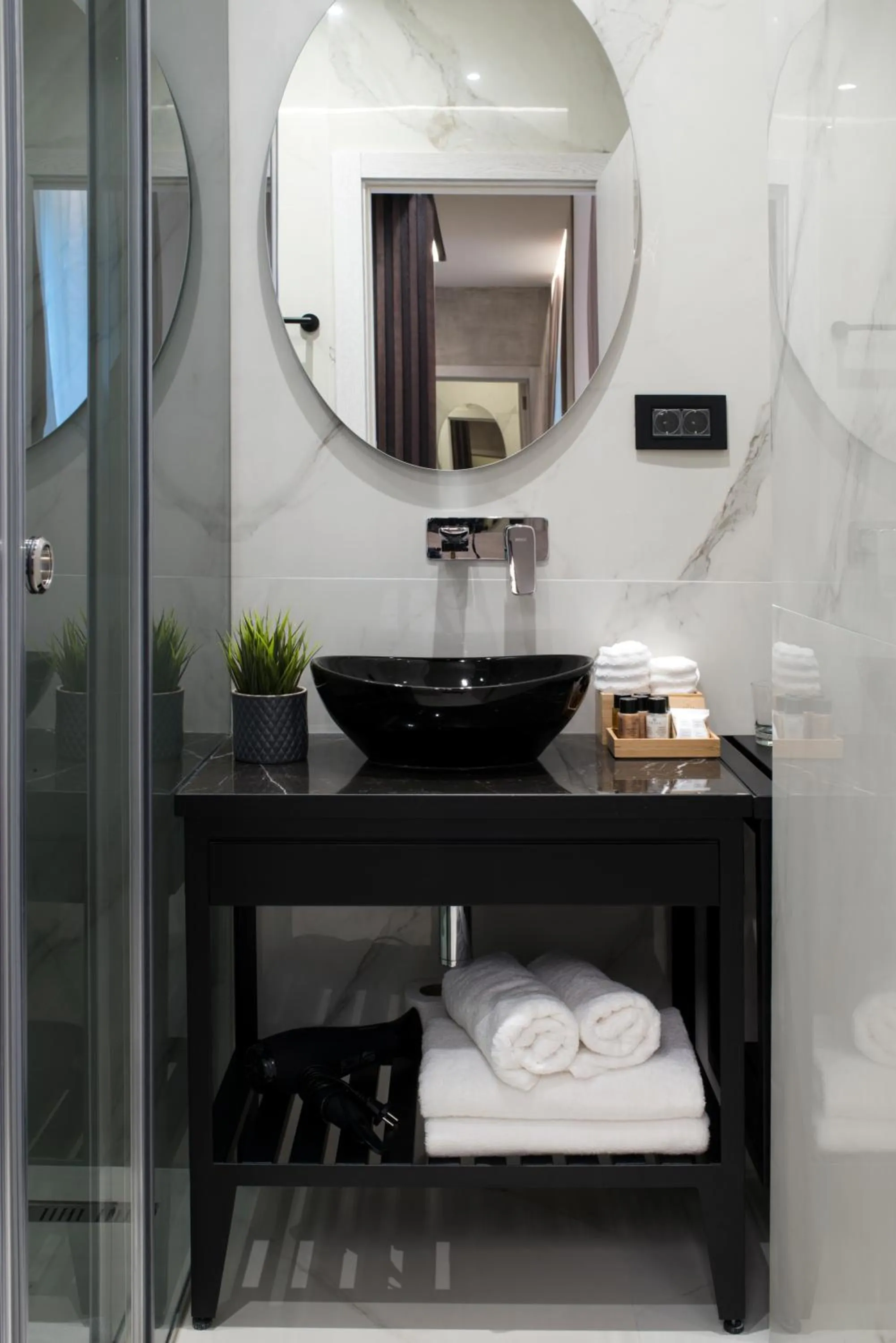 Bathroom in The Location Hotel