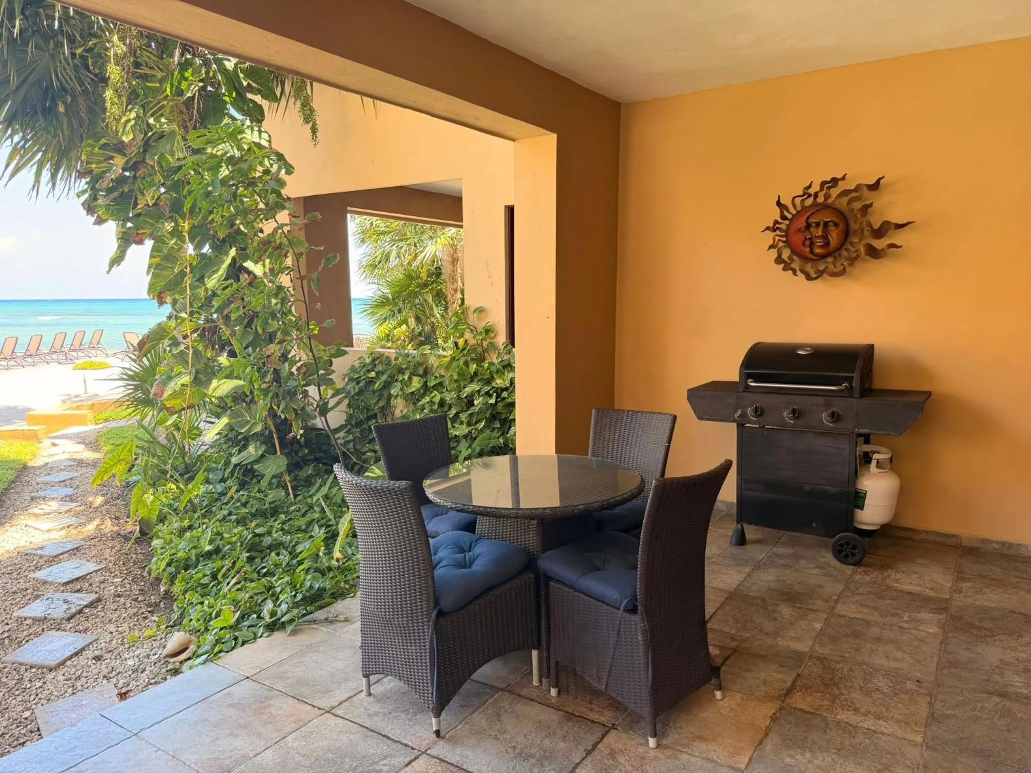 Oceanfront Condo a Block Off 5th in Heart of Playa