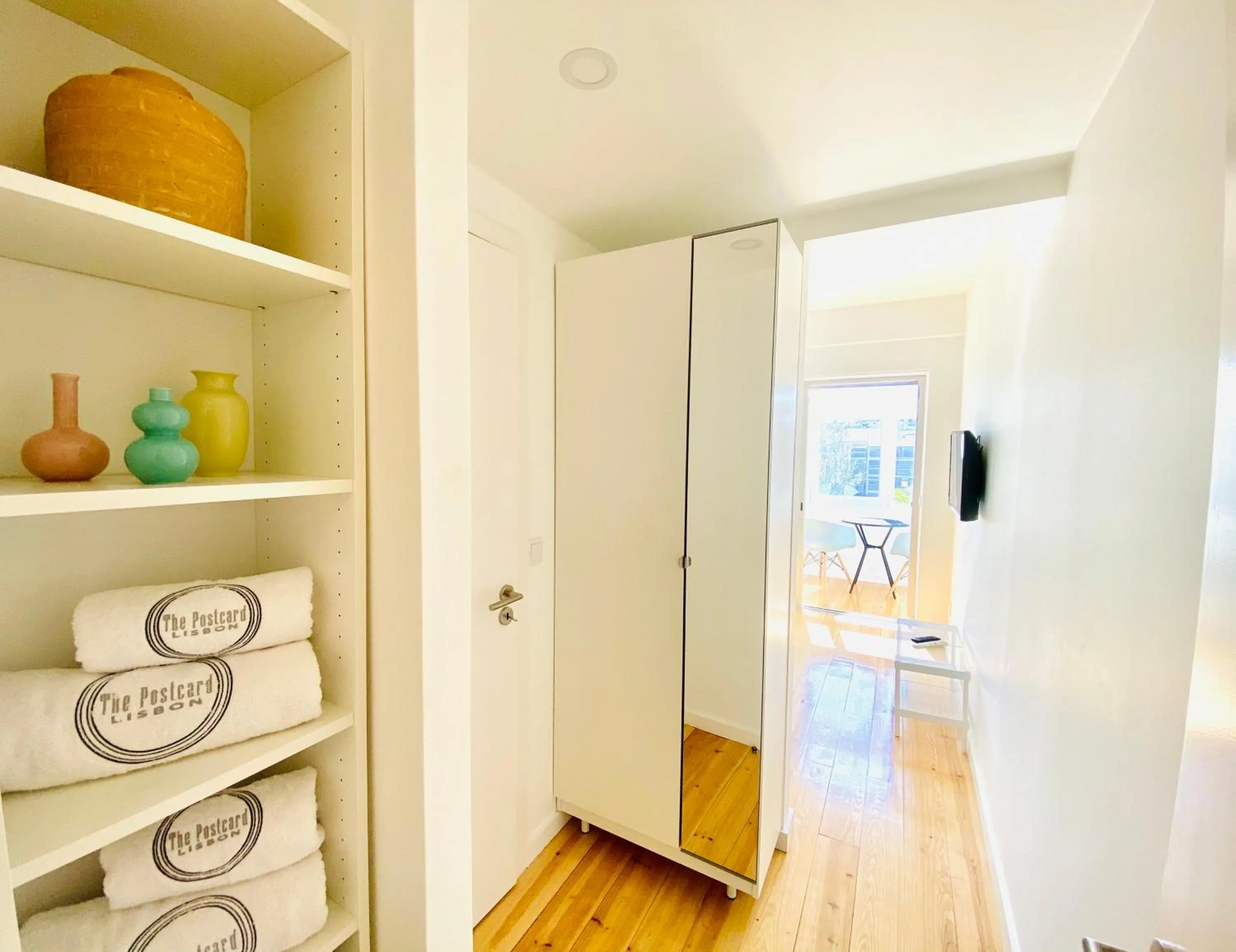 wardrobe in The Postcard Avenue