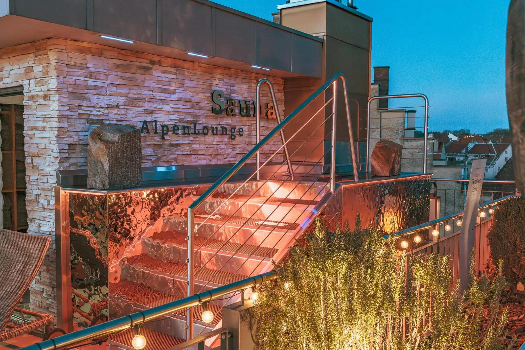 Spa and wellness centre/facilities in YachtHotel Helvetia Spa- und Wellnessdomizil