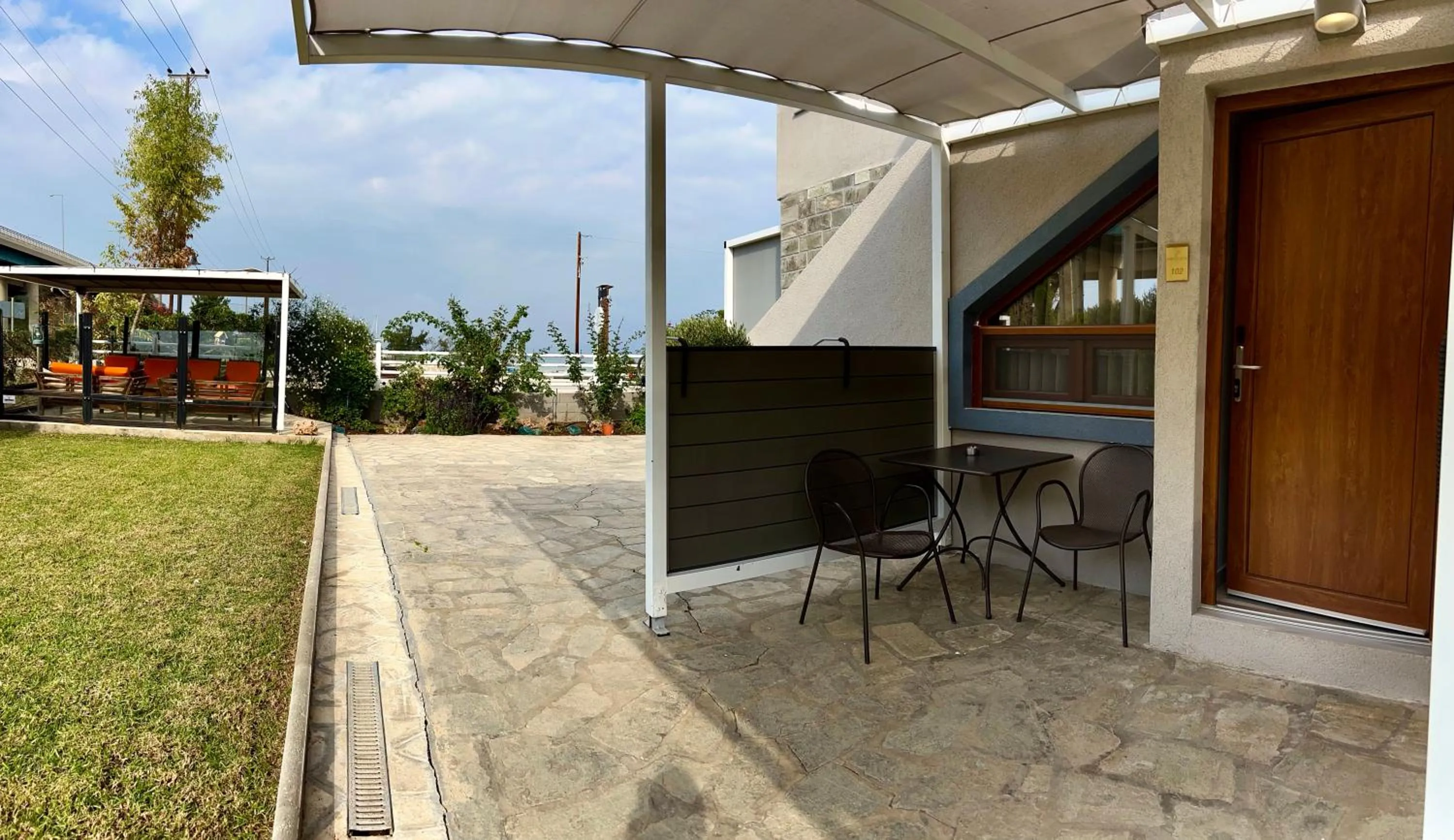 Patio in PORTO PORTES suites