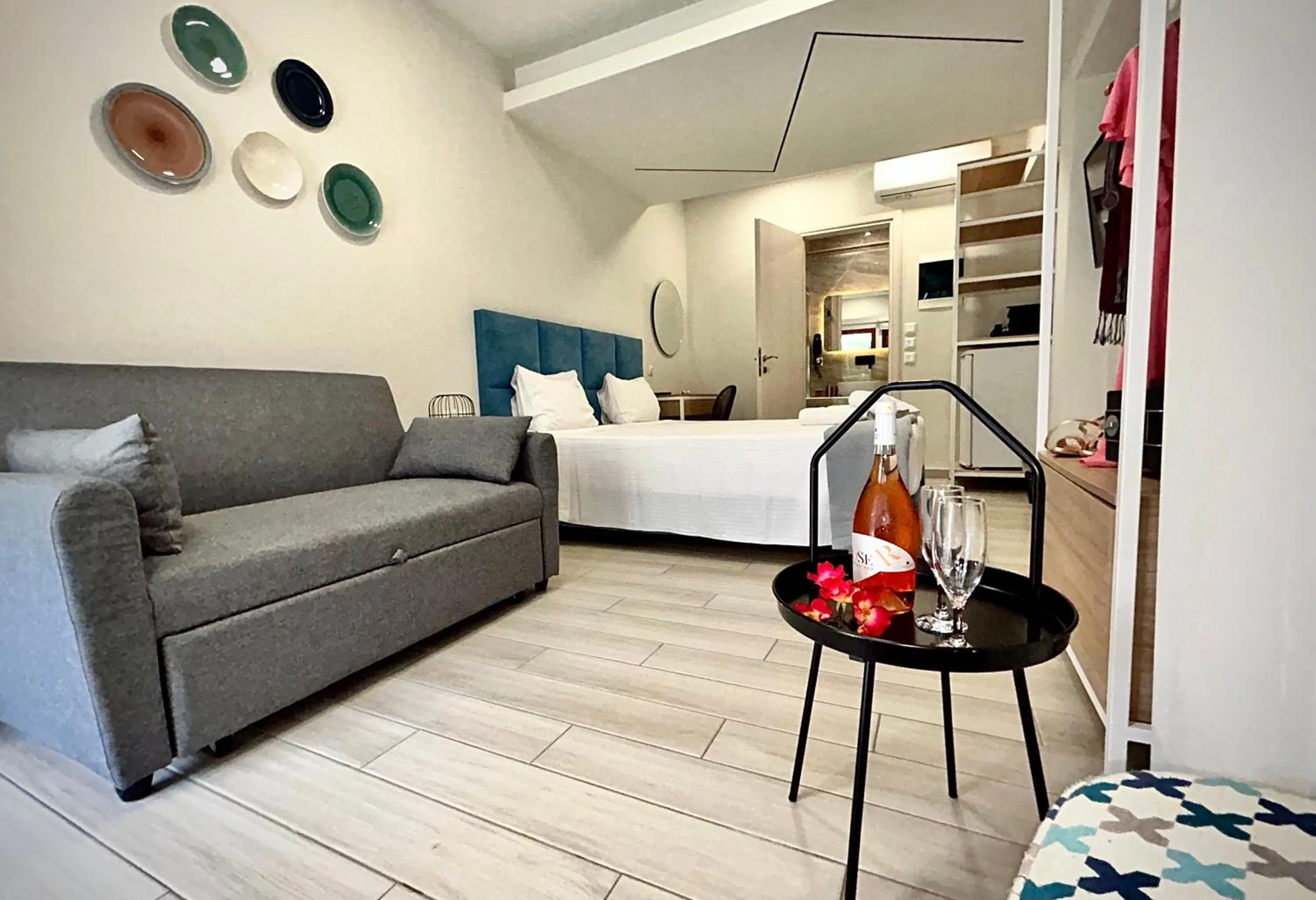 Bed in PORTO PORTES suites