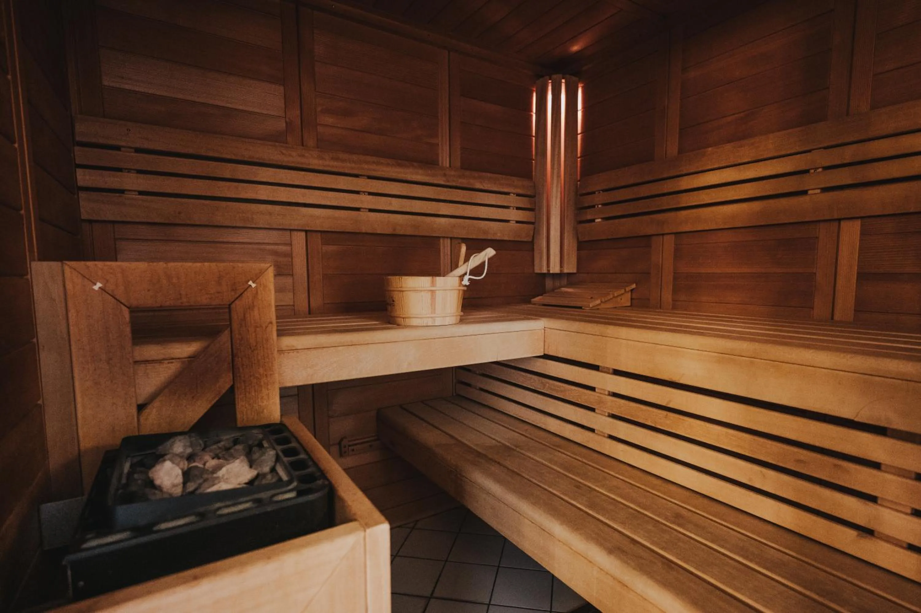 Sauna in Landhaus Schieder