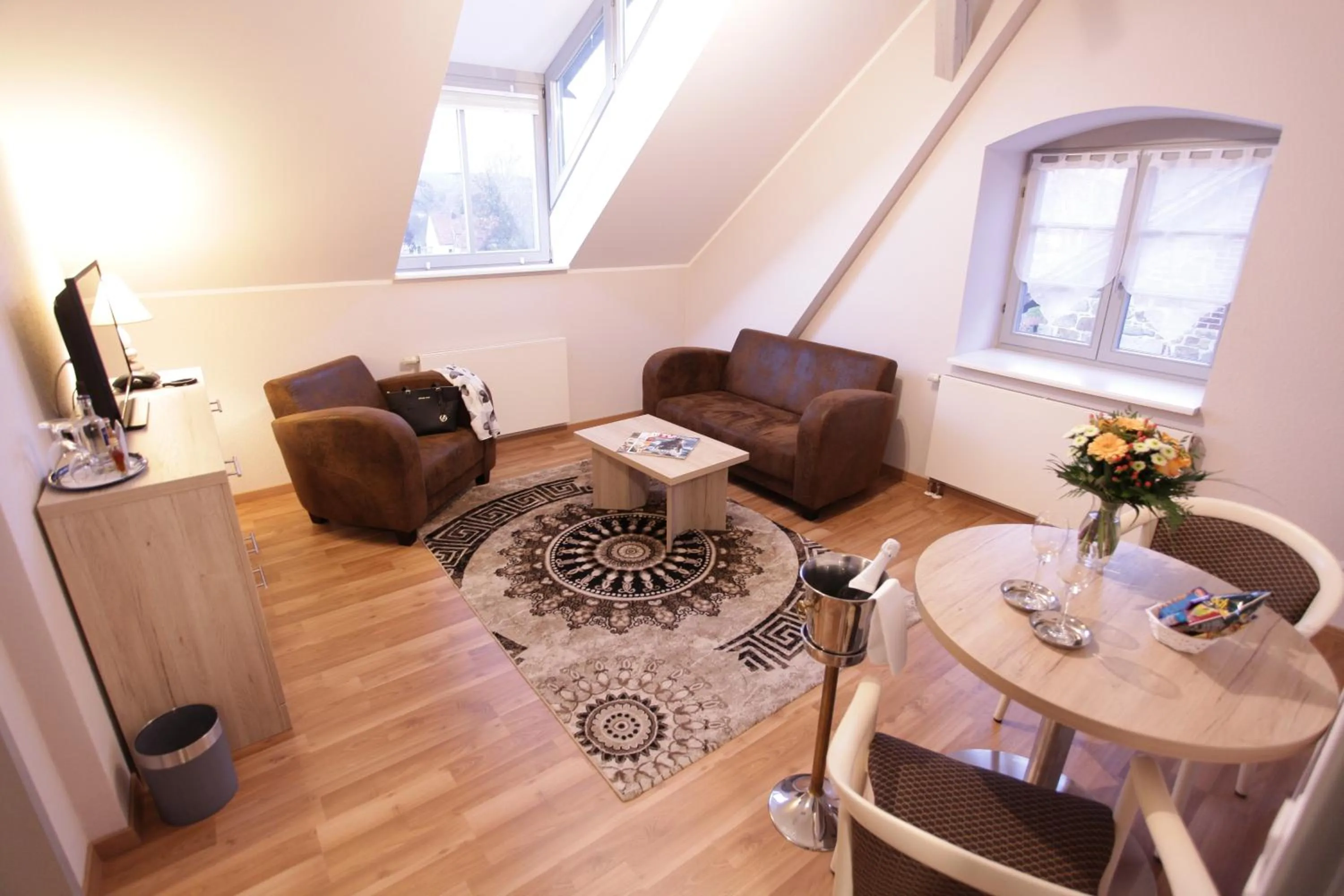 Living room in Landhaus Schieder