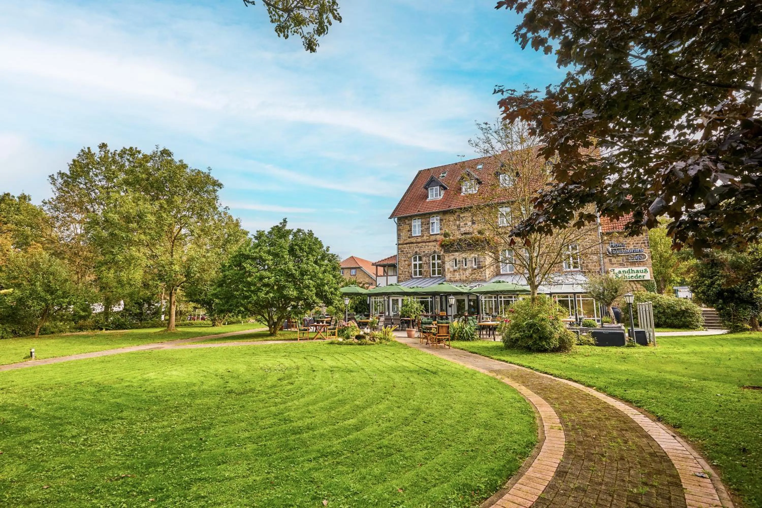 Property building in Landhaus Schieder